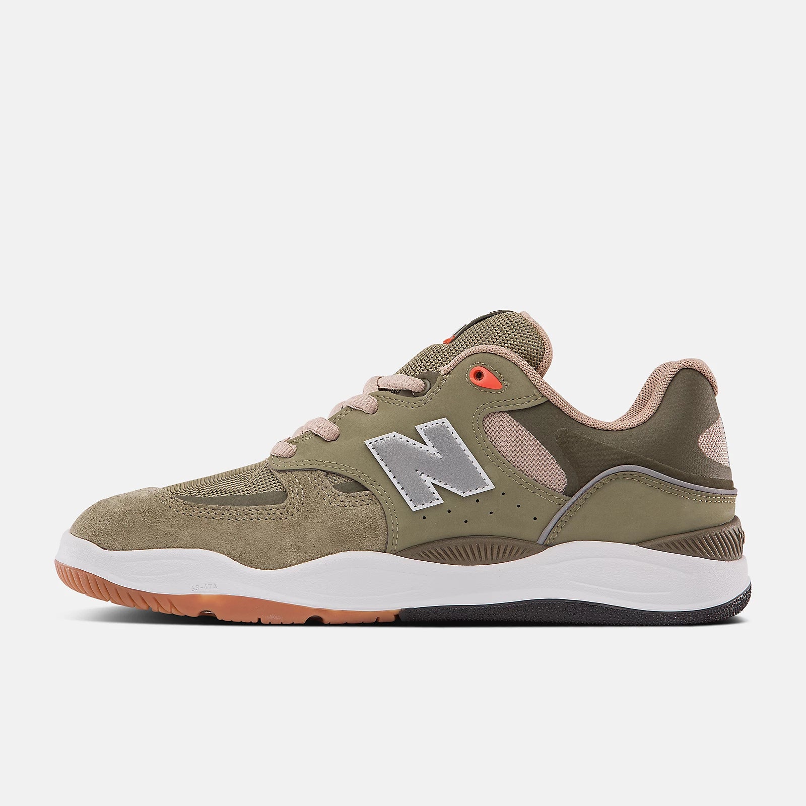New Balance Numeric 1010 Tiago Lemos Skateboard Shoe - Grey/Yellow - Image 2