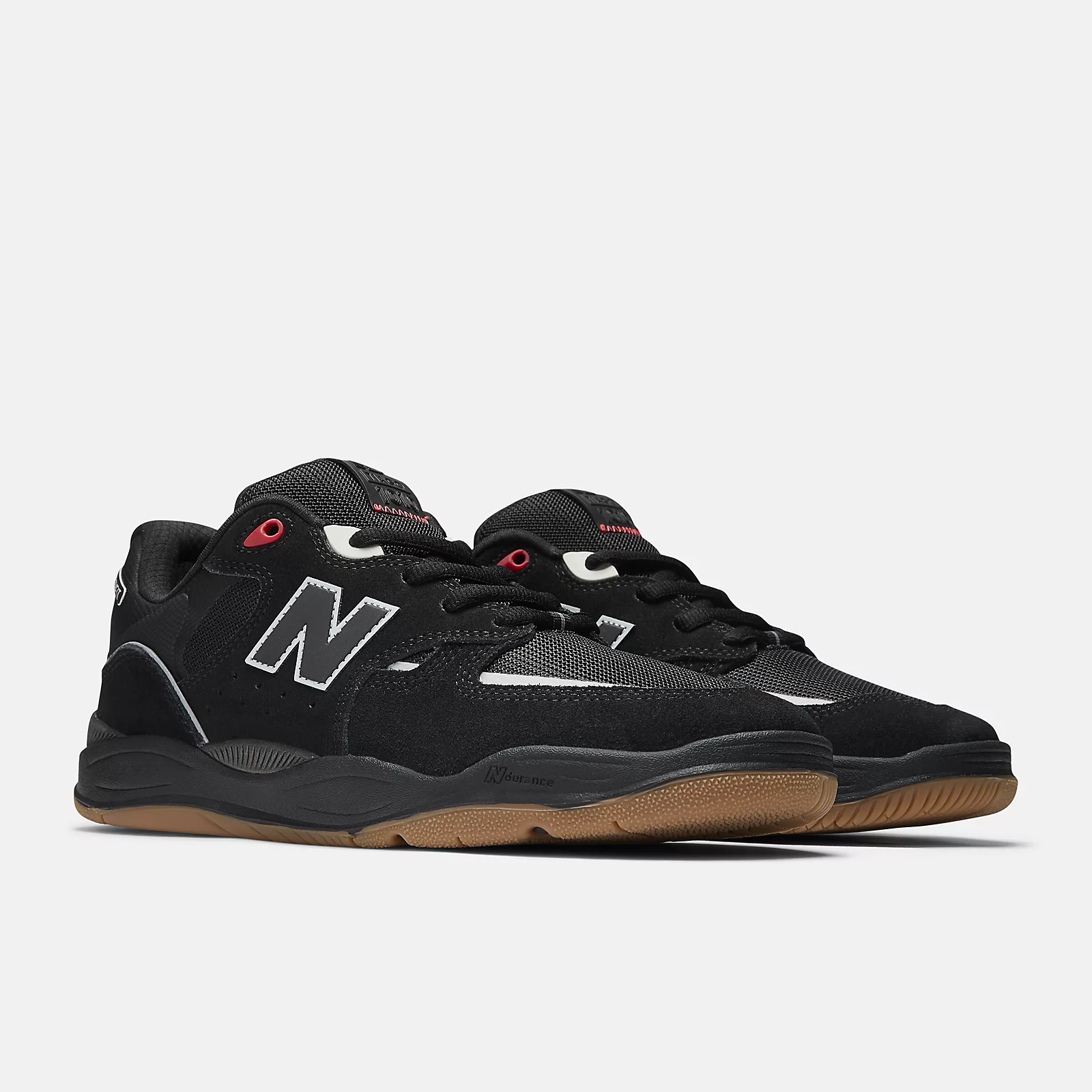 New Balance Numeric 1010 Tiago Lemos Skateboard Shoes - Black With White - Image 2