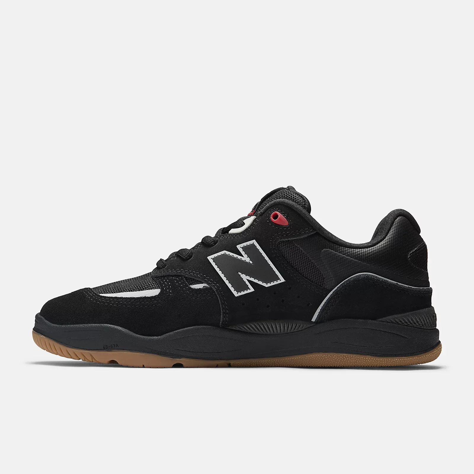 New Balance Numeric 1010 Tiago Lemos Skateboard Shoes - Black With White - Image 3