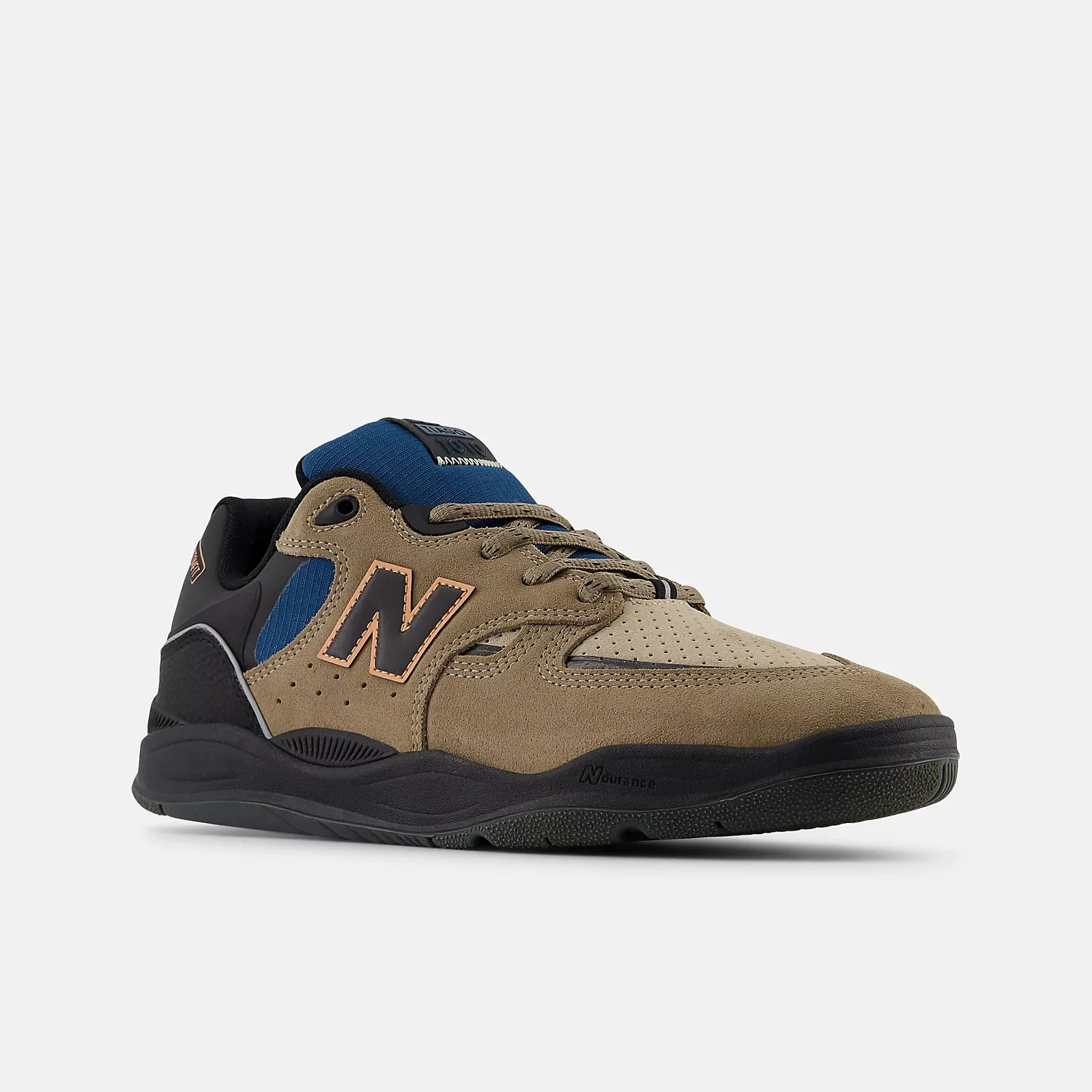 New Balance Numeric 1010 Tiago Lemos Skateboard Shoes - Mushroom With Black - Image 2
