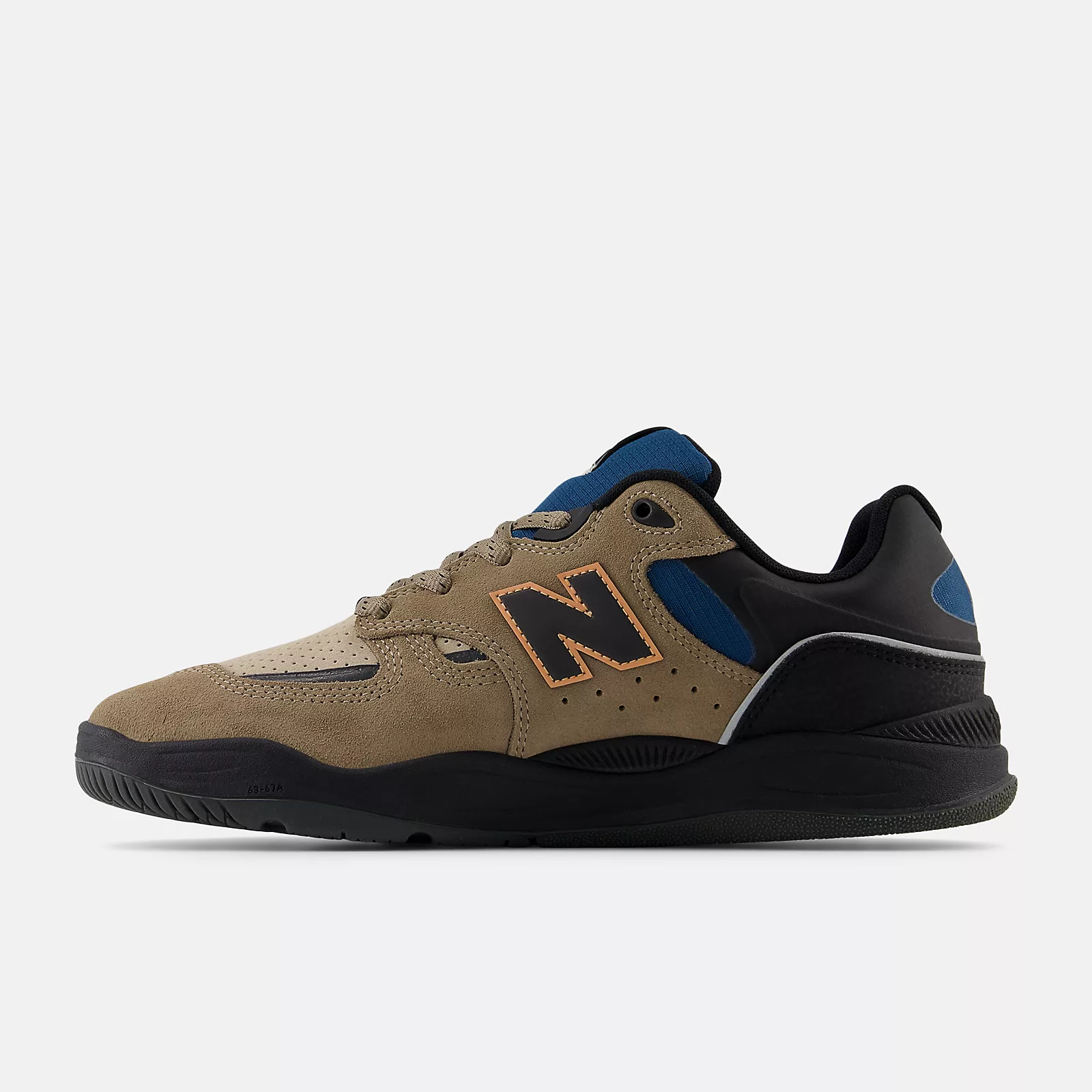 New Balance Numeric 1010 Tiago Lemos Skateboard Shoes - Mushroom With Black - Image 3