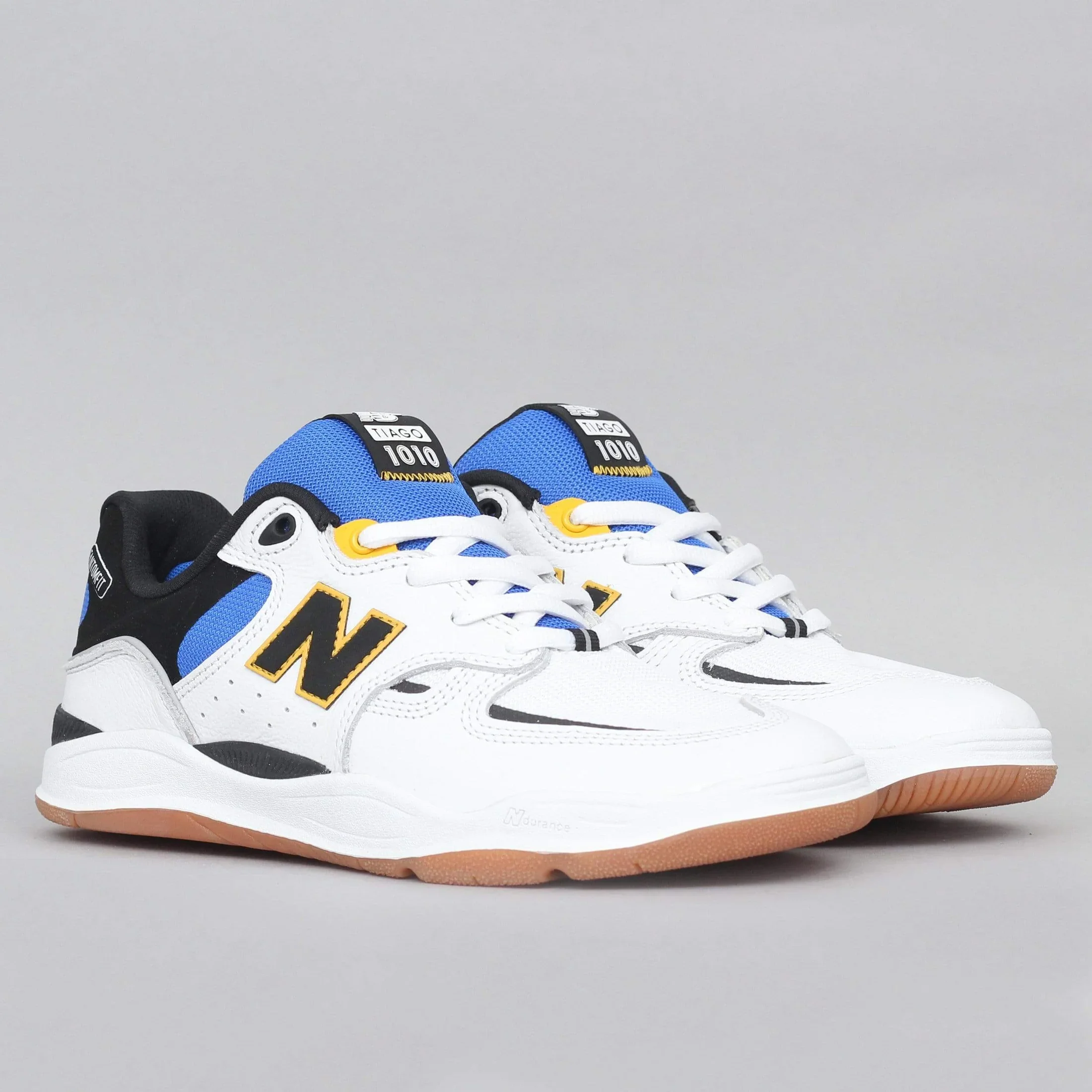 New Balance Numeric 1010 Tiago Lemos Skateboard Shoes - White / Blue - Image 3