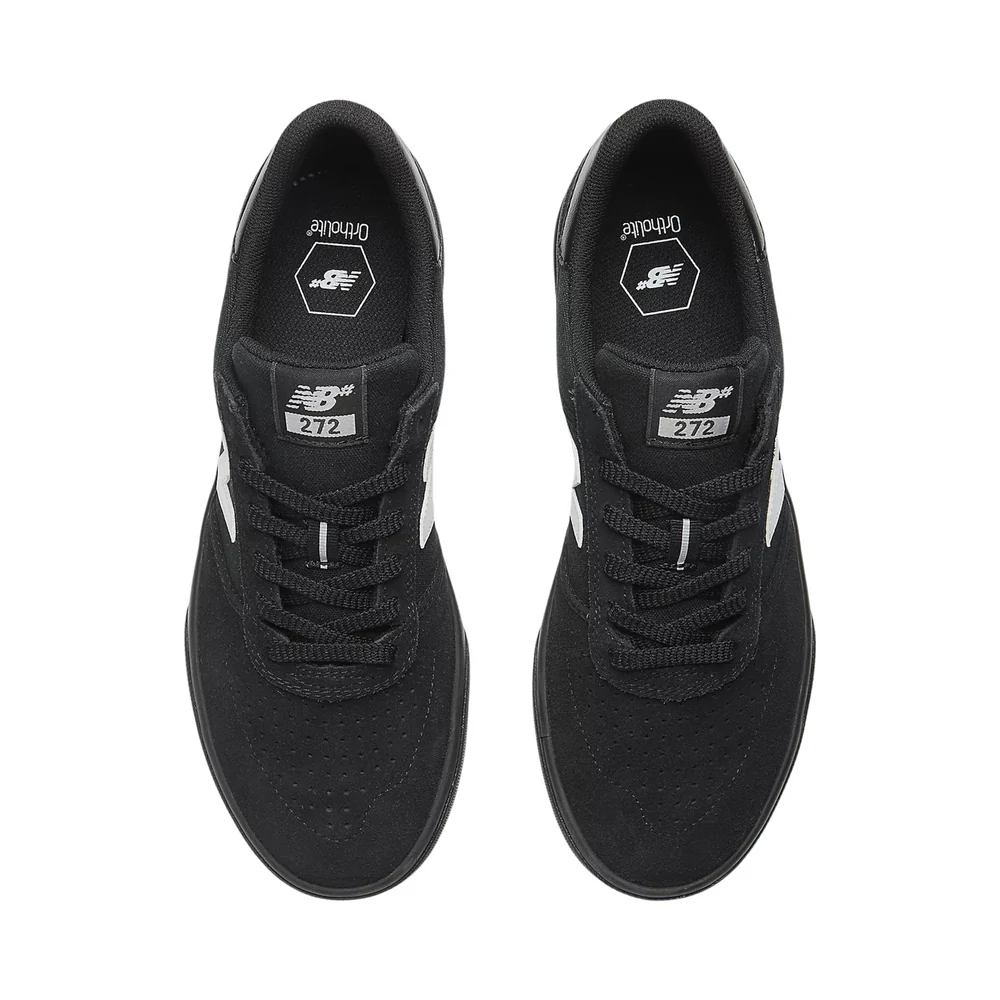New Balance Numeric 272 Skate Shoes - Black / Black / White - Image 3