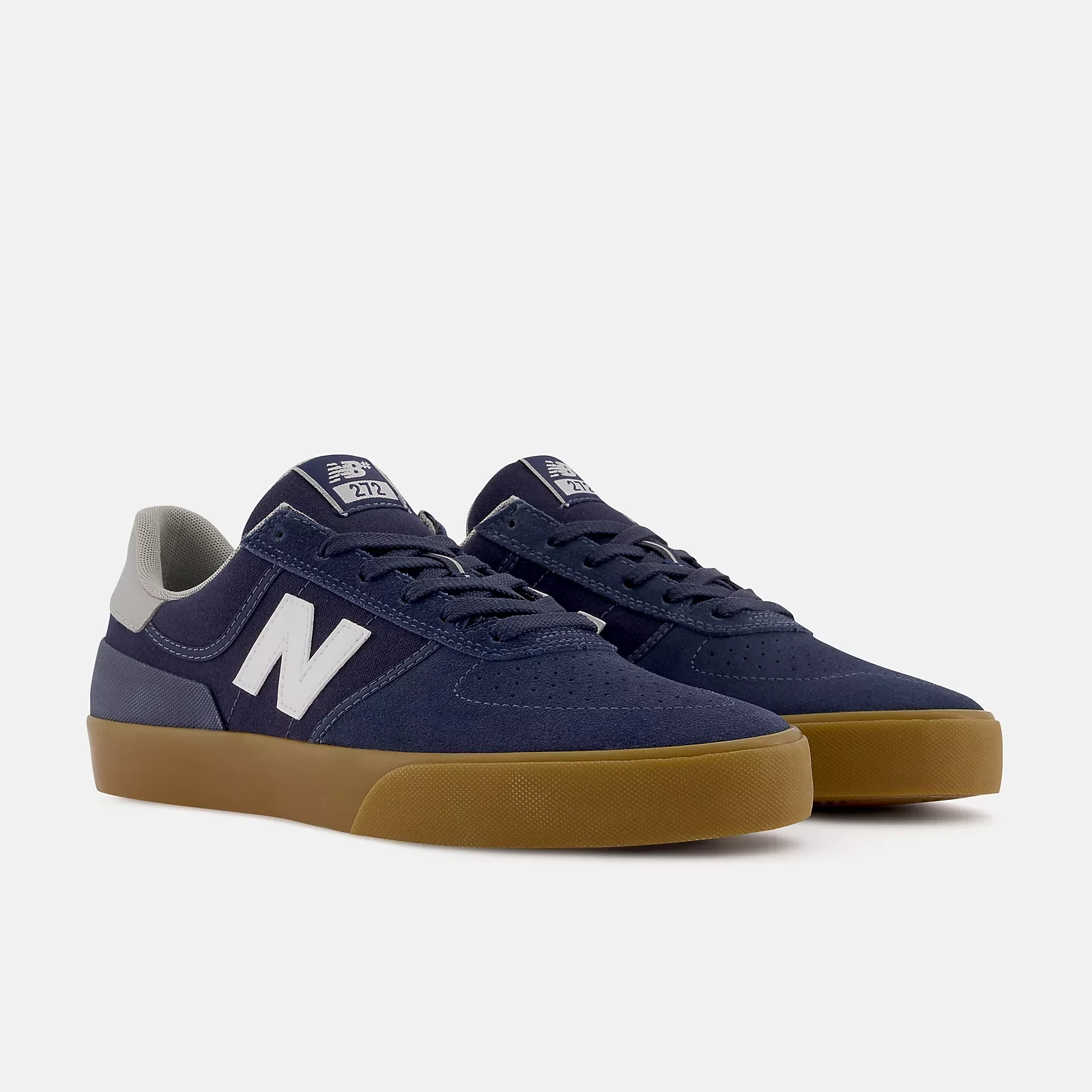 New Balance Numeric 272 Team Skateboard Shoe - Navy/Gum - Image 3