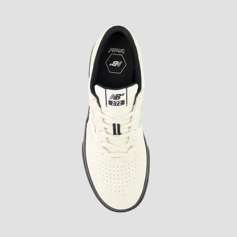 New Balance Numeric 272 Team Skateboard Shoe - Sea Salt / Black - Image 4