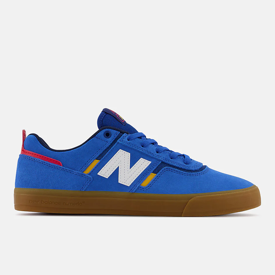 New Balance Numeric 306 Jamie Foy Skateboard Shoe - Blue/Yellow - Image 5