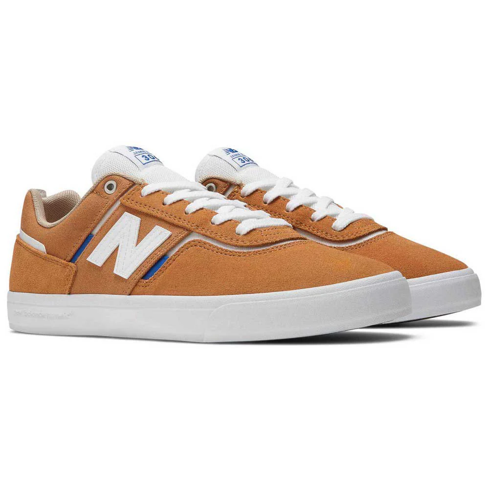 New Balance Numeric 306 Jamie Foy Skateboard Shoe - Brown/White - Image 4
