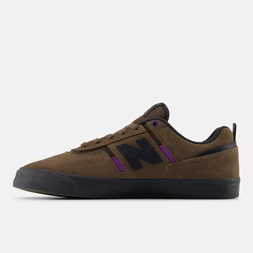 New Balance Numeric 306 Jamie Foy Skateboard Shoe - Brown With Purple - Image 3