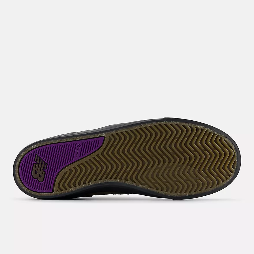 New Balance Numeric 306 Jamie Foy Skateboard Shoe - Brown With Purple - Image 5
