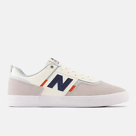New Balance Numeric 306 Jamie Foy Skateboard Shoe - Grey/White - Image 4