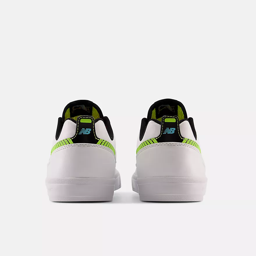 New Balance Numeric 306 Jamie Foy Skateboard Shoe - White With Aqua Sky - Image 5