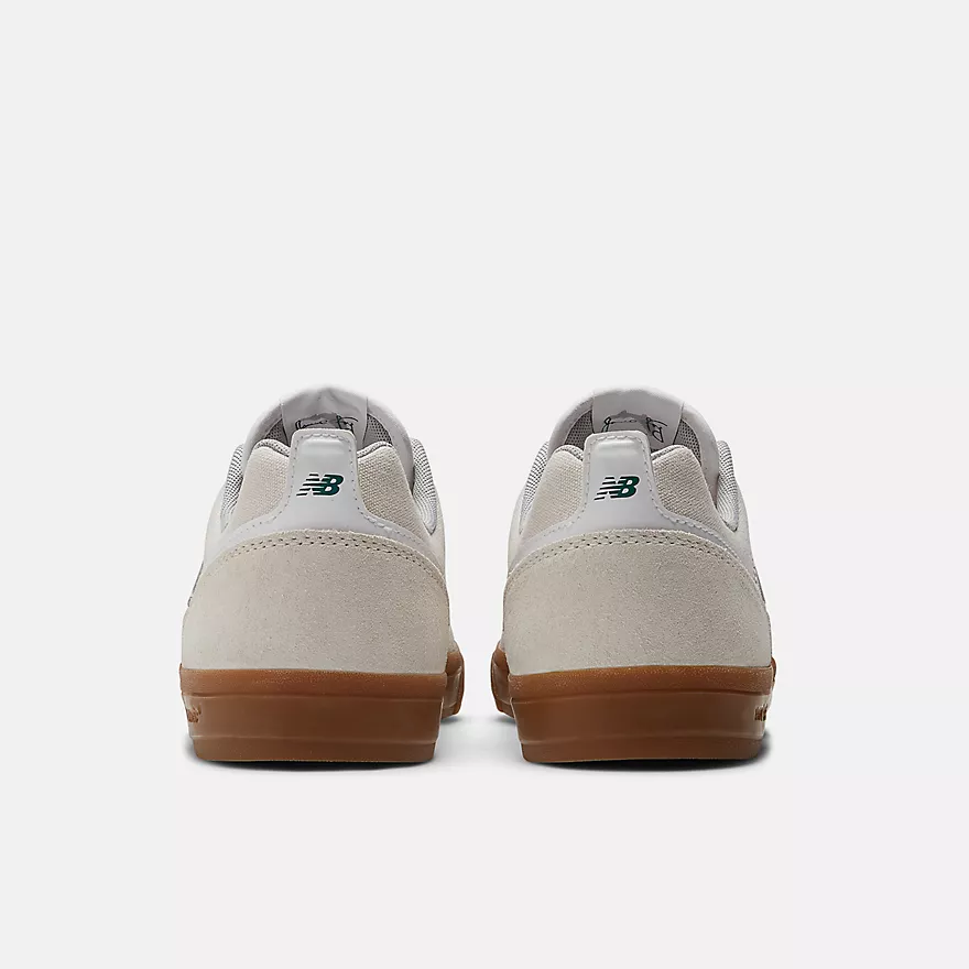 New Balance Numeric 306 Jamie Foy Skateboard Shoes - Sea Salt With Green - Image 5