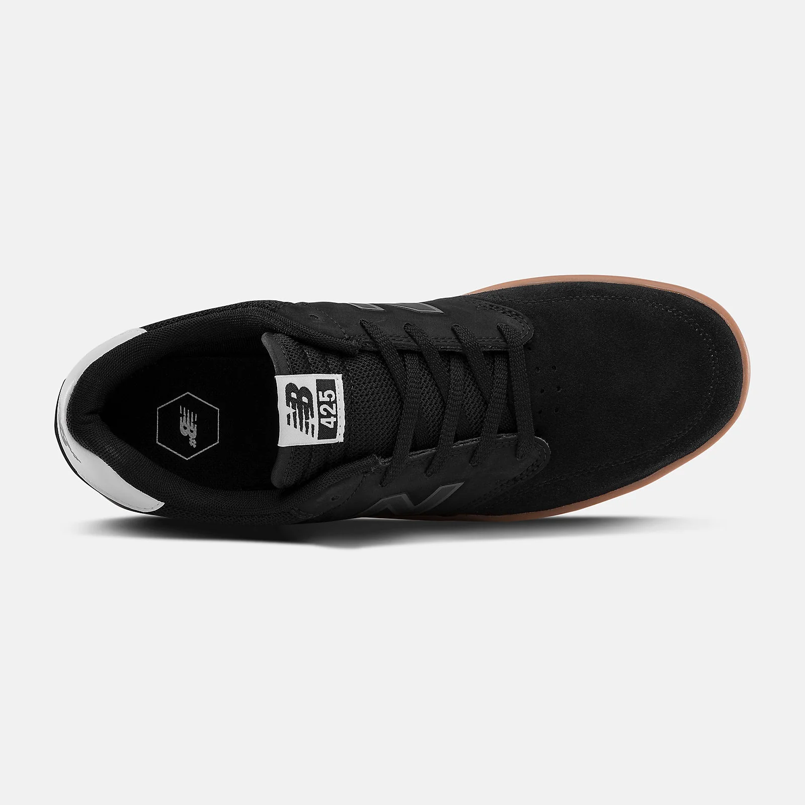 New Balance Numeric 425 Skateboard Shoes - Black / Gum - Image 3