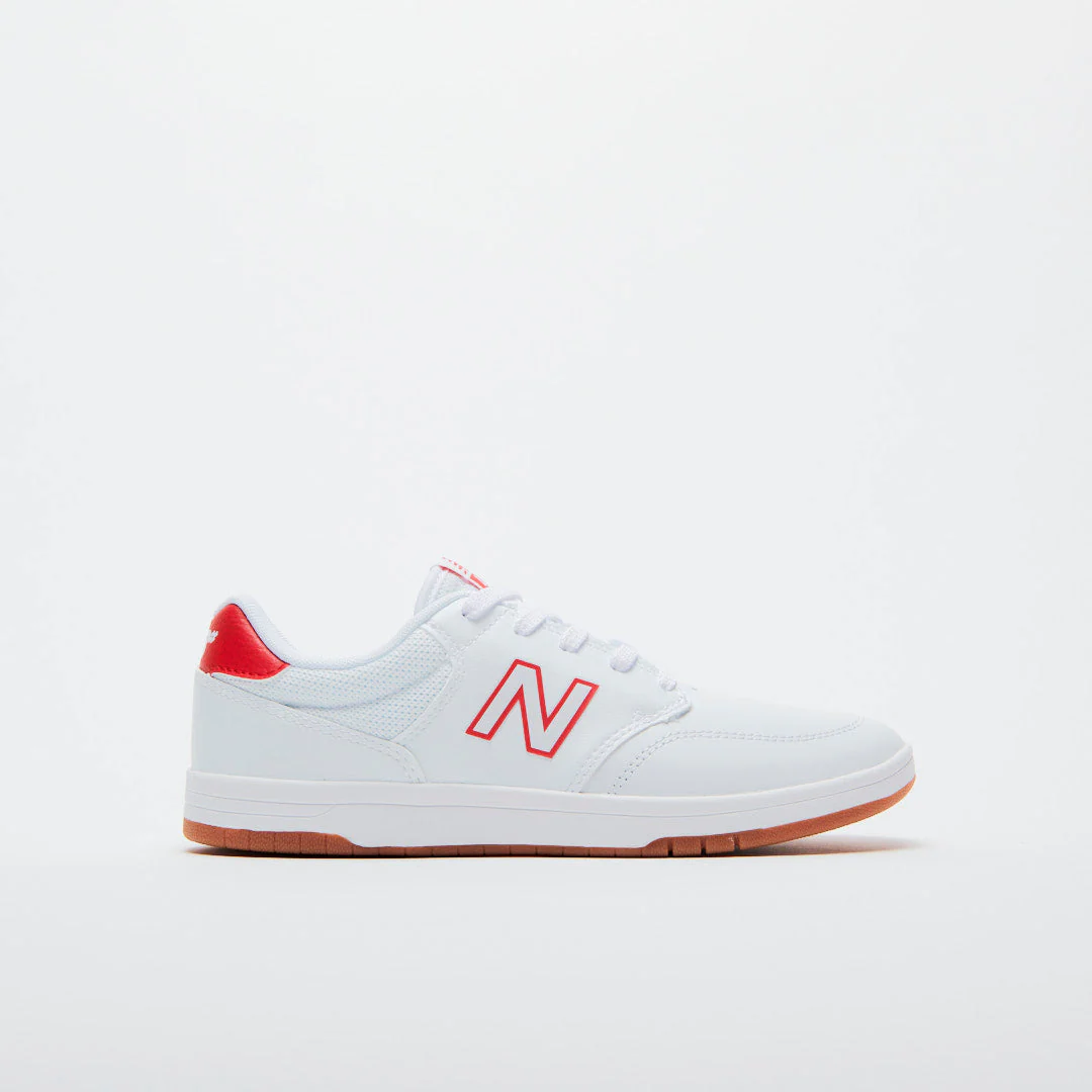 New Balance Numeric 425 Team Skateboard Shoe - White / Red