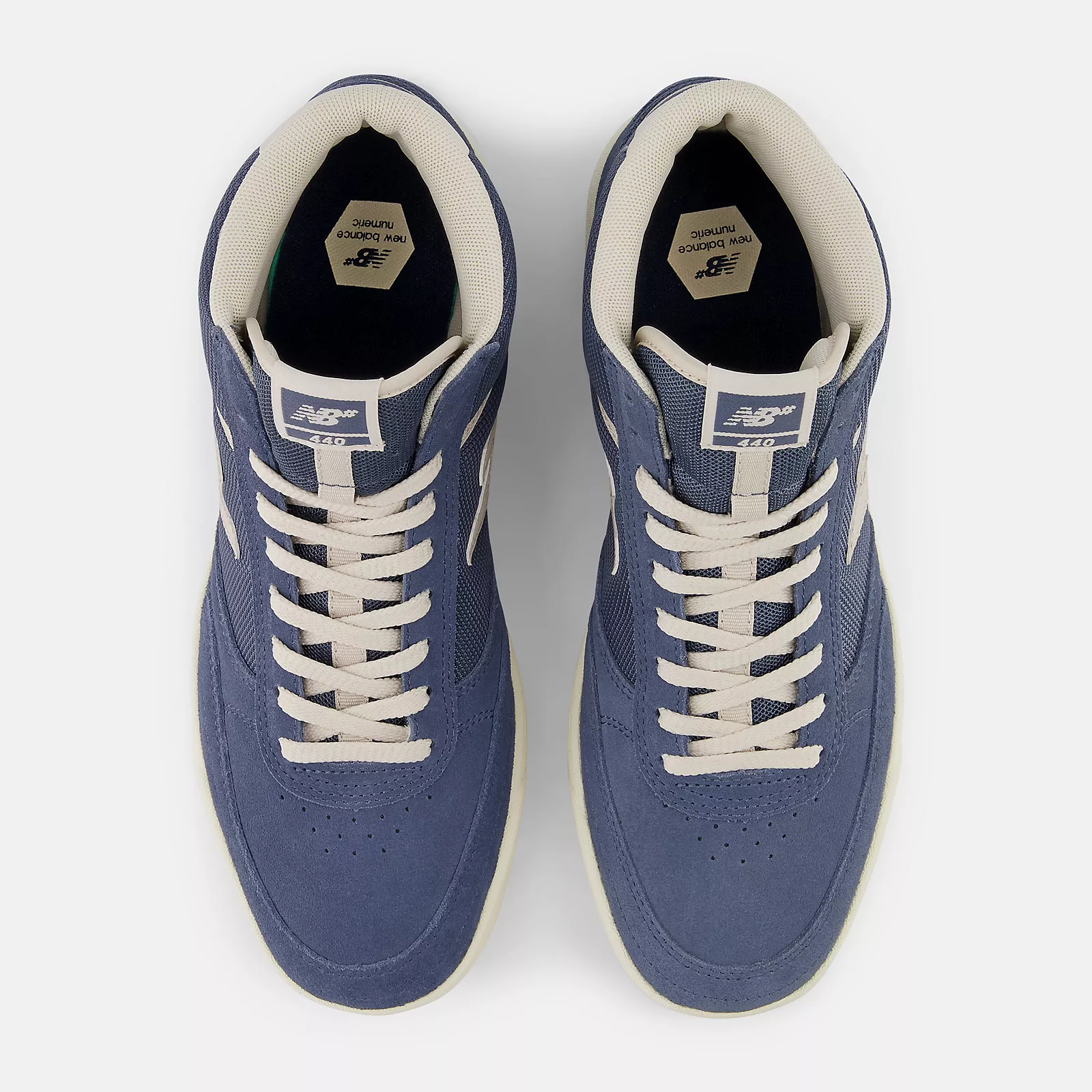 New Balance Numeric 440 High Skateboard Shoes - Navy/White - Image 3