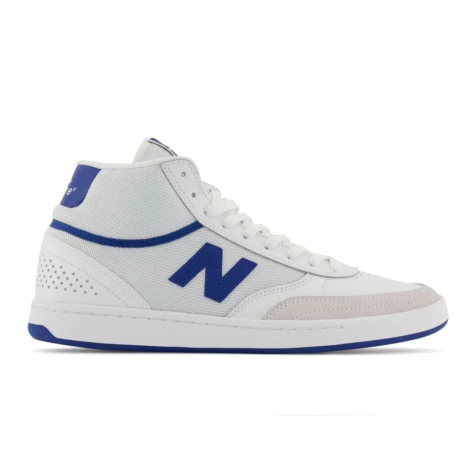 New Balance Numeric 440 High Skateboard Shoes - White / Royal