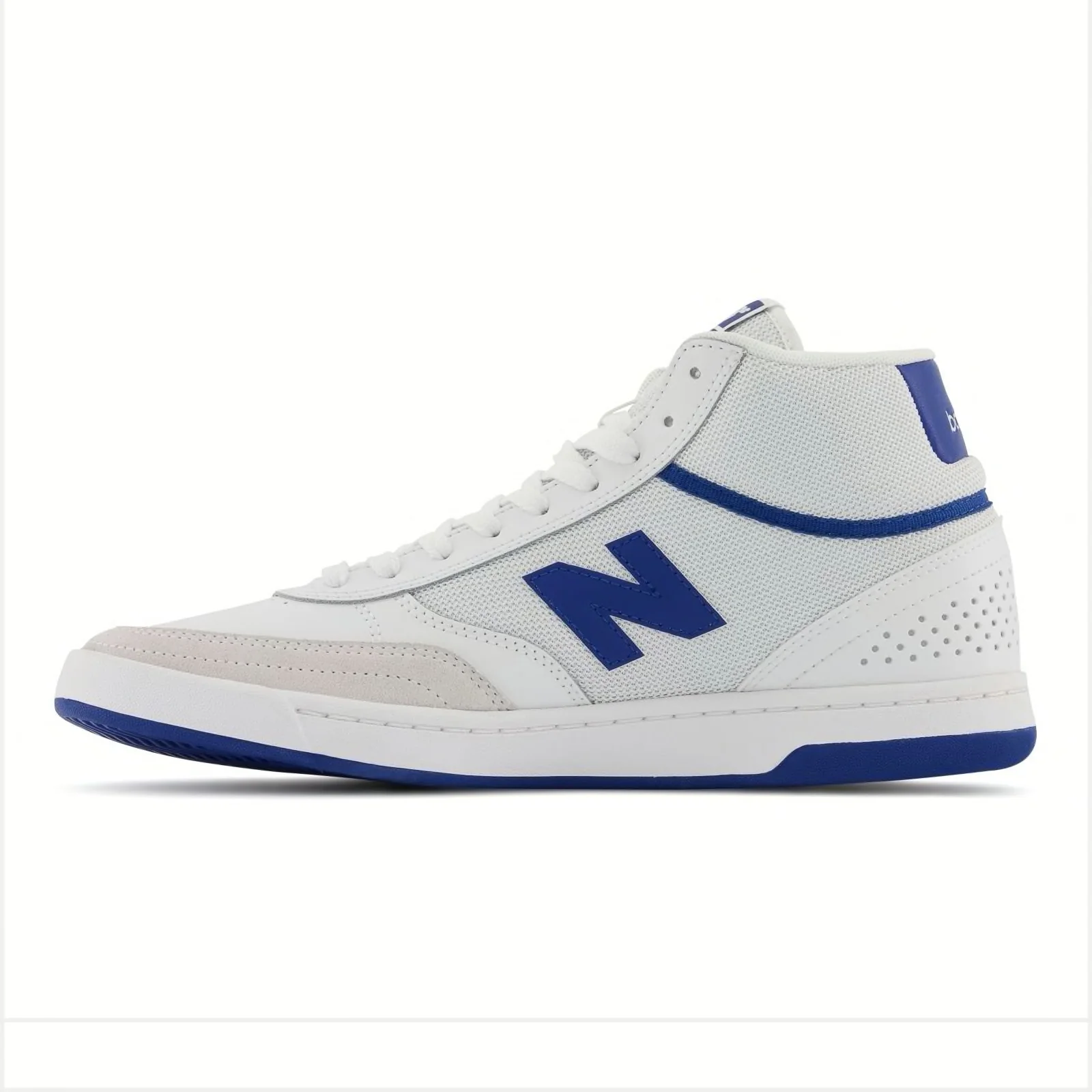 New Balance Numeric 440 High Skateboard Shoes - White / Royal - Image 2
