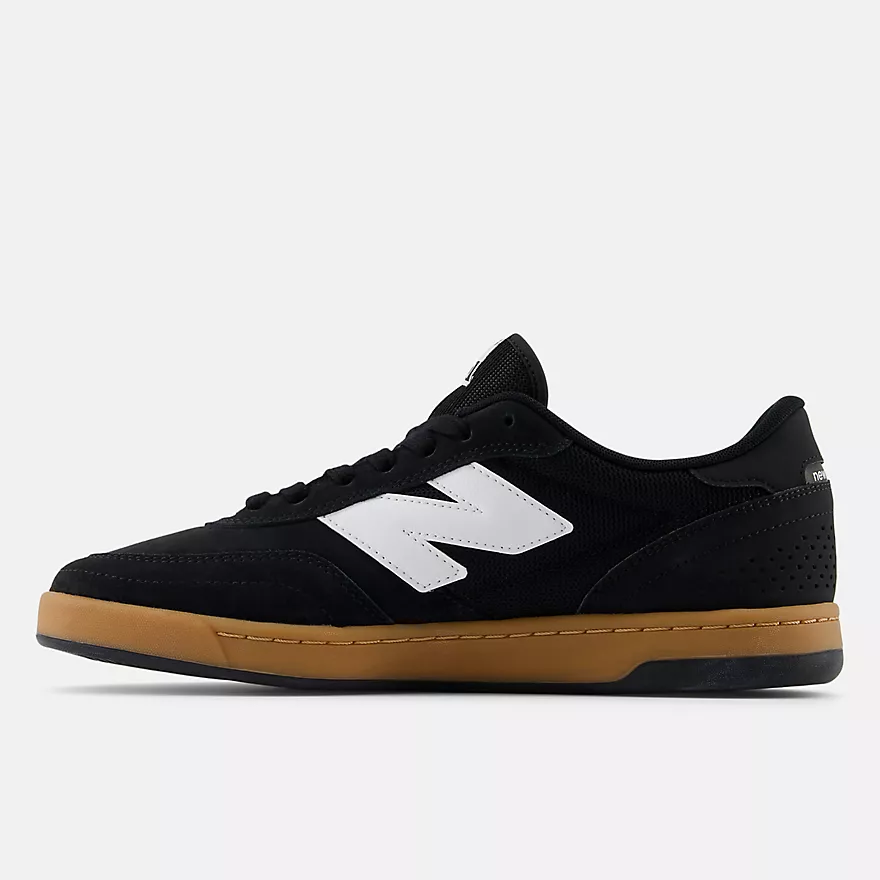 New Balance Numeric 440 V2 Skate Shoes - Black White Gum - Image 3