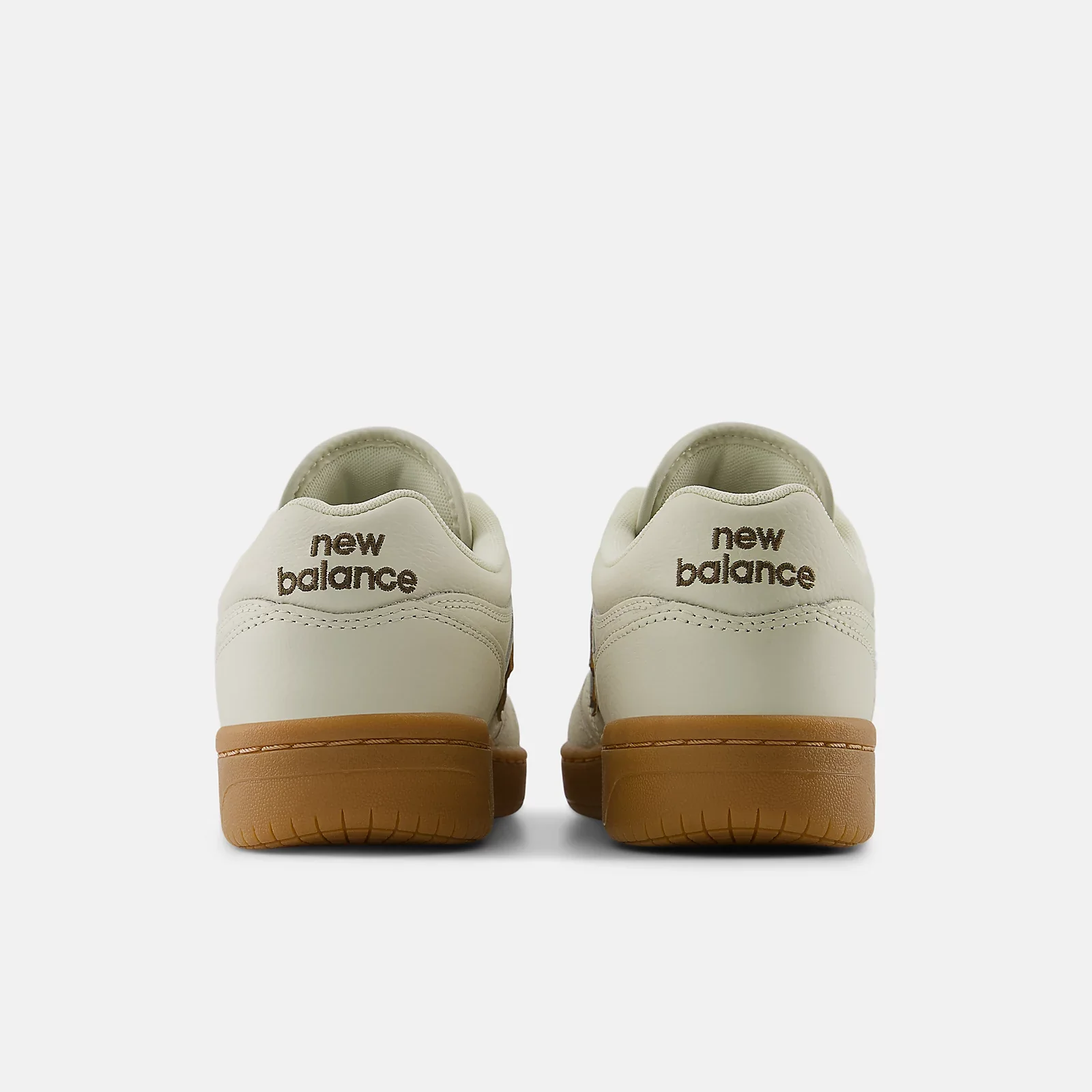 New Balance Numeric 480 Andrew Reynolds Skateboard Shoes - Sea Salt With Brown - Image 5