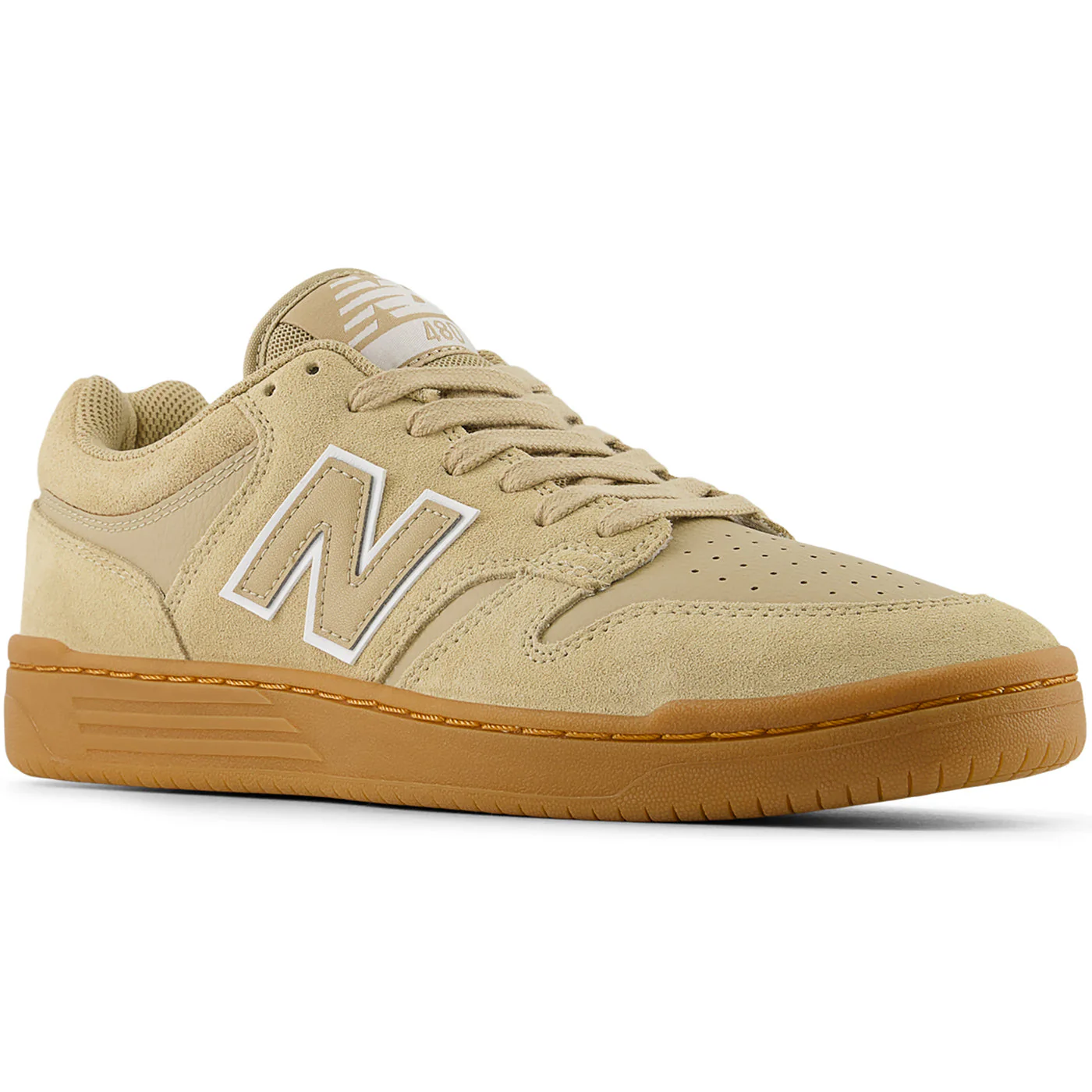 New Balance Numeric 480 Skate Shoes Tan/Gum - Image 2