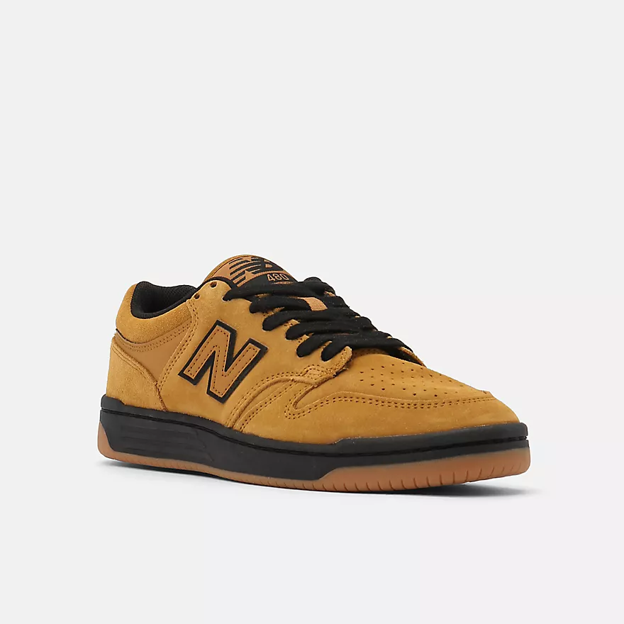 New Balance Numeric 480 Skateboard Shoes - Workwear With Black - Image 2