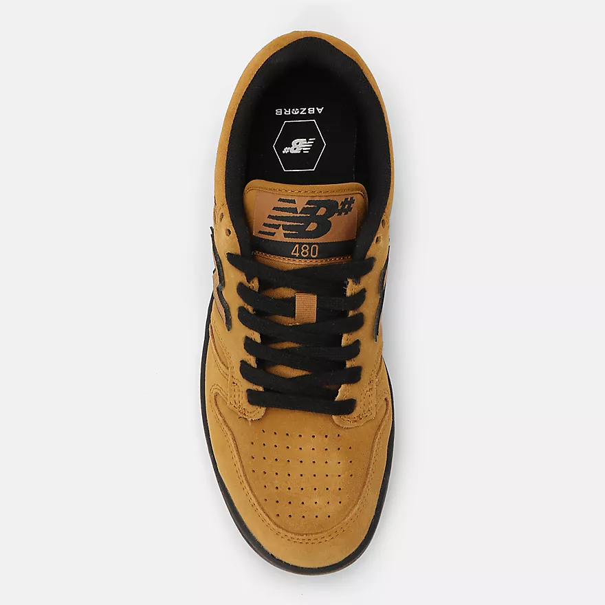 New Balance Numeric 480 Skateboard Shoes - Workwear With Black - Image 4