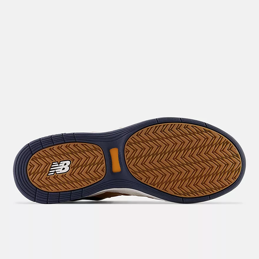 New Balance Numeric 808 Tiago Lemos Skateboard Shoe - Sea Salt / Tan - Image 6