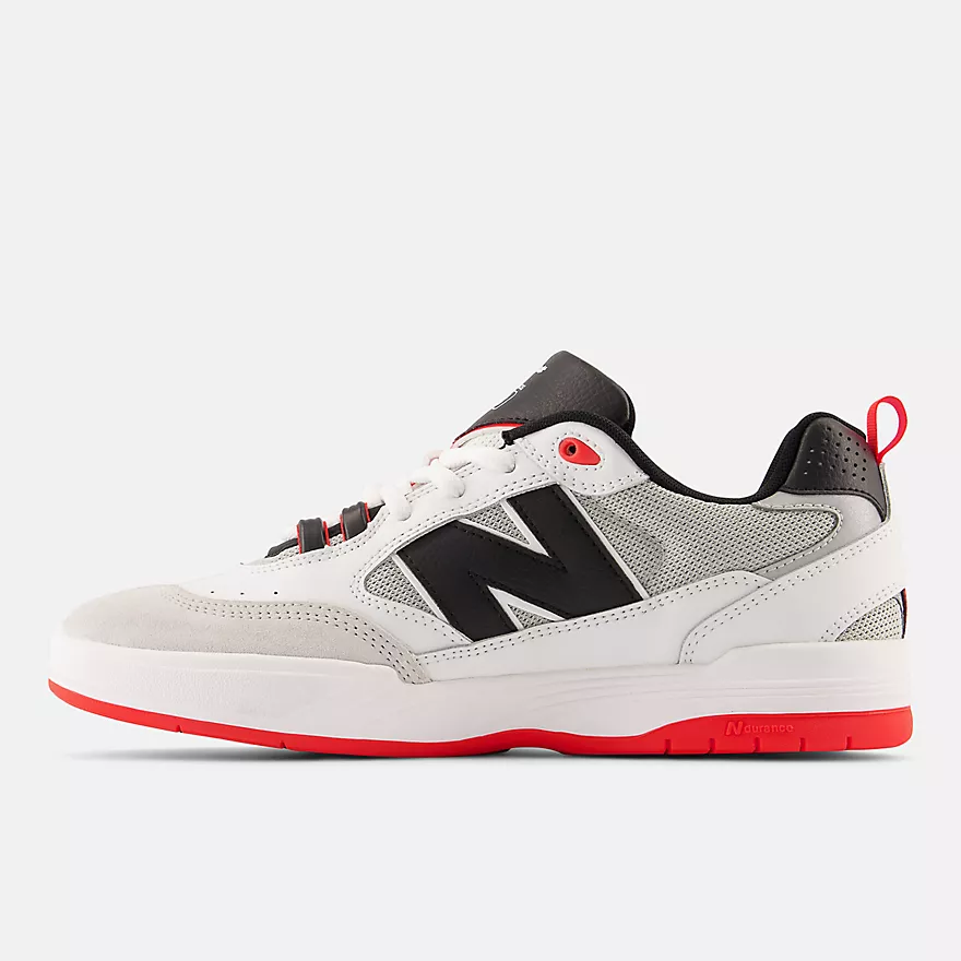 New Balance Numeric 808 Tiago Lemos Skateboard Shoe - White / Black - Image 3
