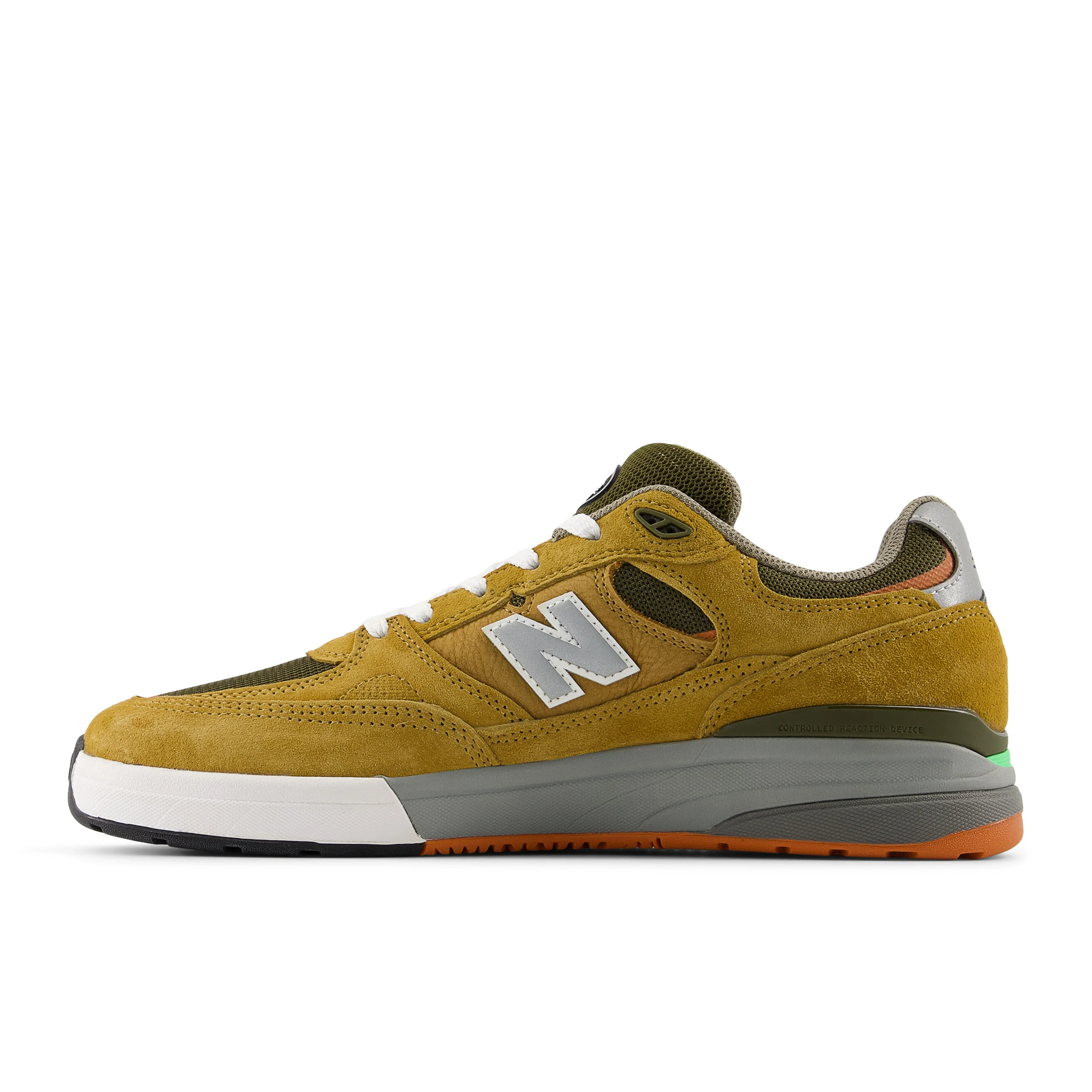 New Balance Numeric 933 Andrew Reynolds Skateboard Shoes - Camel With Dark Brown - Image 2