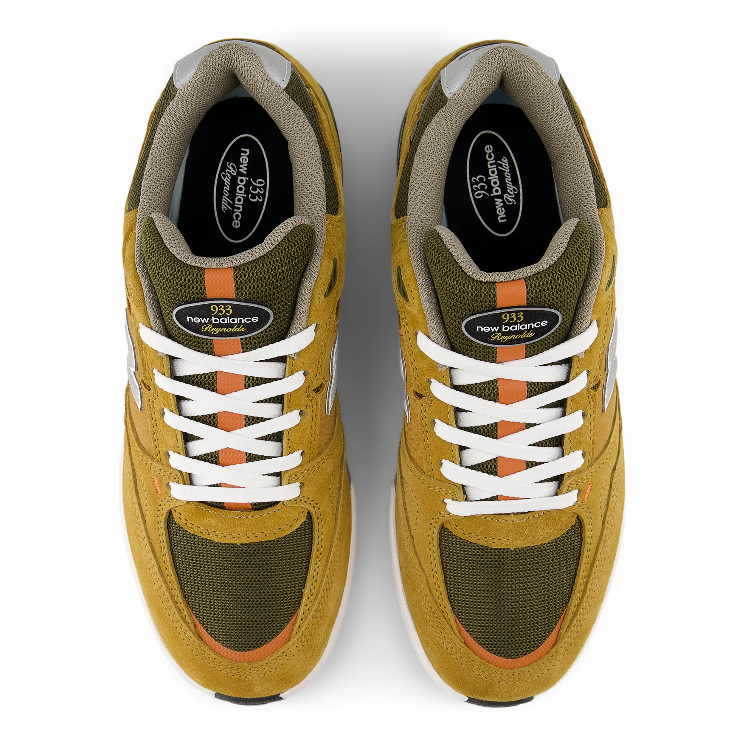 New Balance Numeric 933 Andrew Reynolds Skateboard Shoes - Camel With Dark Brown - Image 3