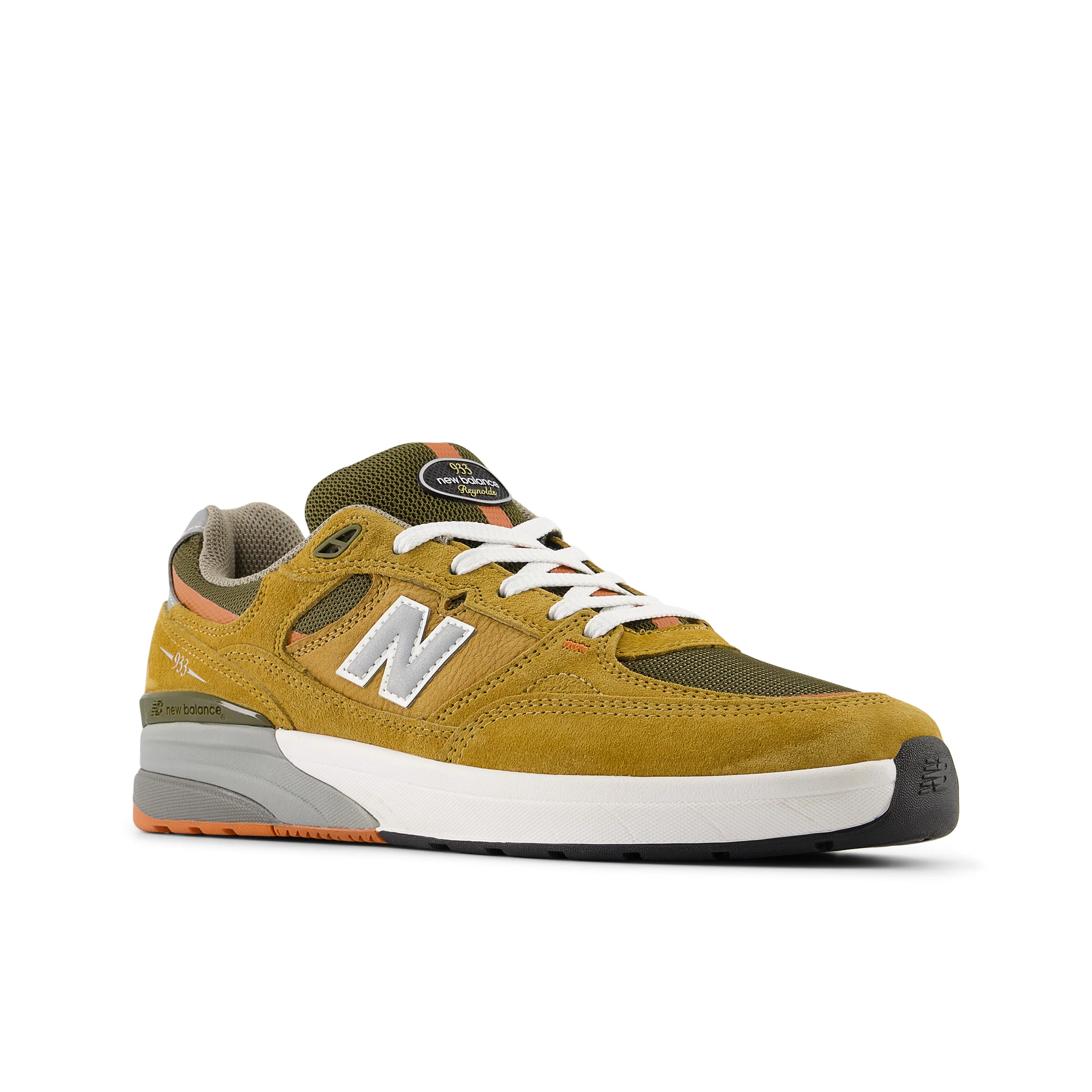 New Balance Numeric 933 Andrew Reynolds Skateboard Shoes - Camel With Dark Brown - Image 7
