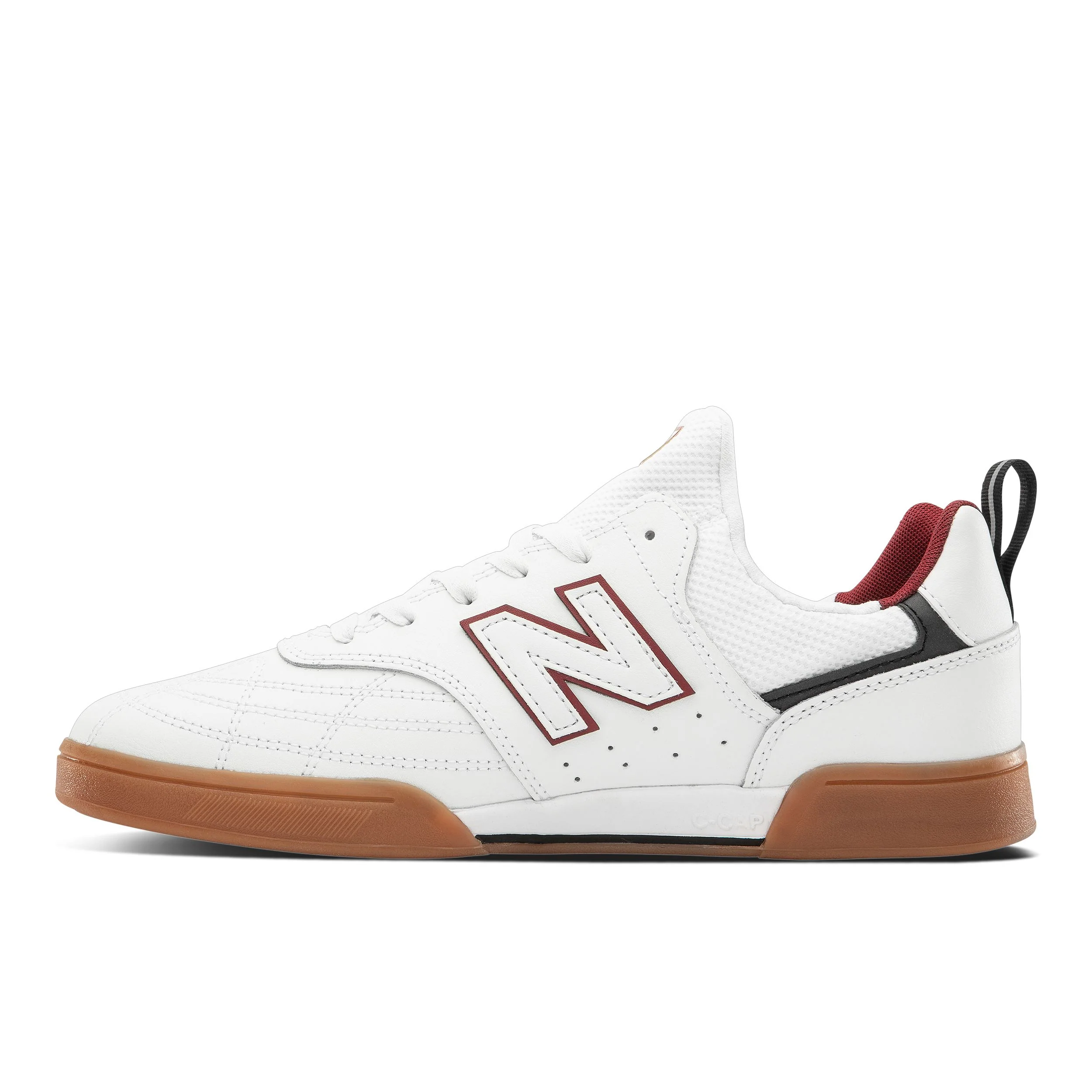 New Balance Numeric 288 Skateboard Shoe - White/Black/Gum - Image 2