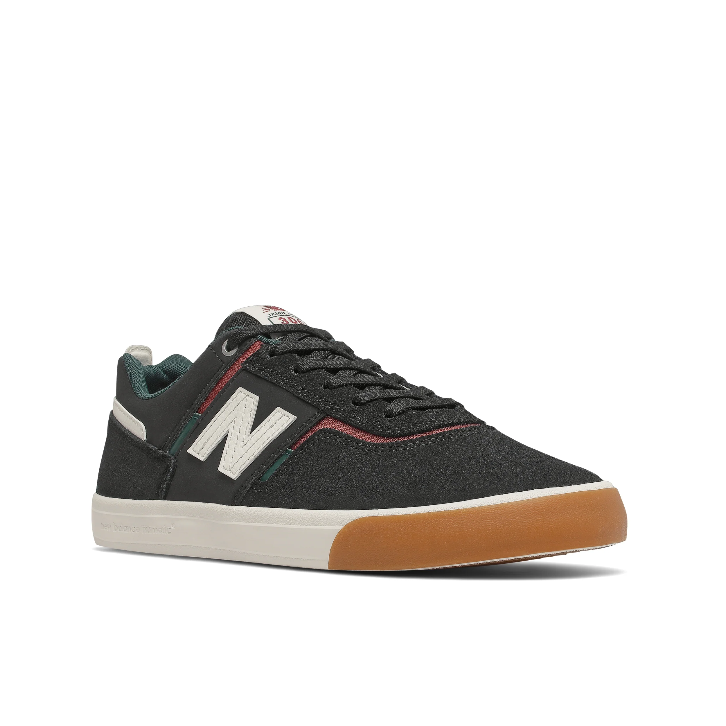 New Balance Numeric 306 Jamie Foy Skateboard Shoe - Black/Rust - Image 4