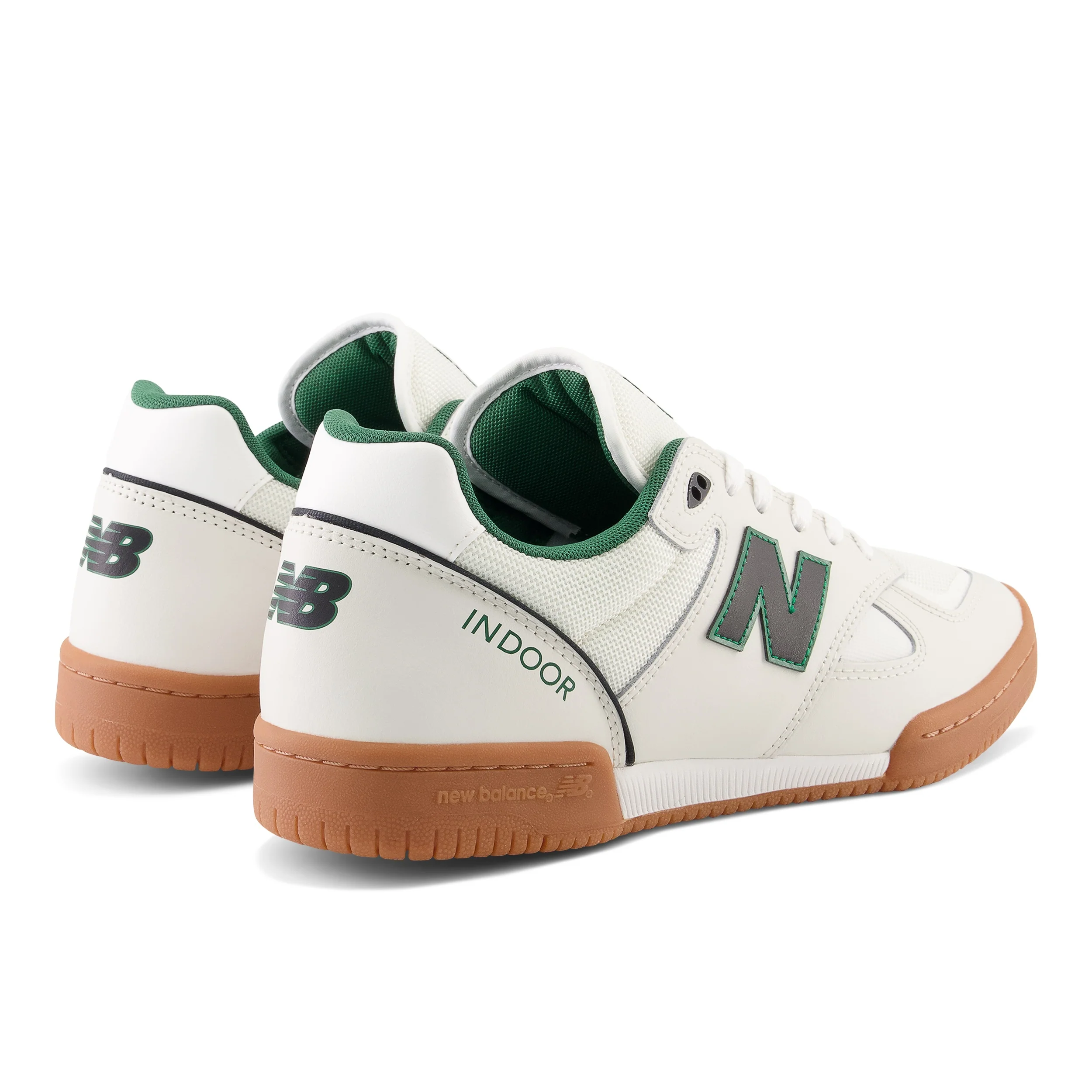 New Balance Numeric NM600 Tom Knox Skateboard Shoes - White / Green - Image 11