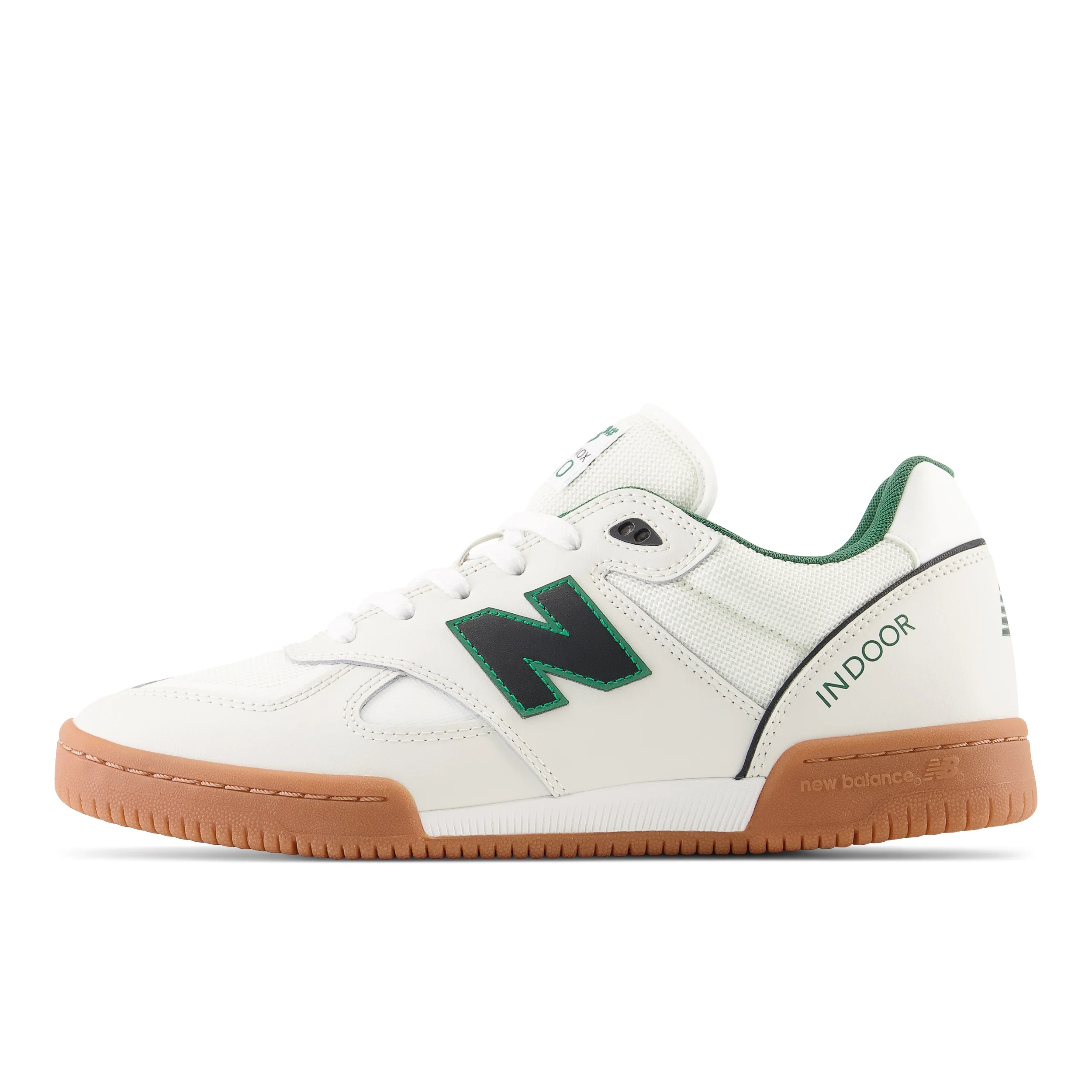 New Balance Numeric NM600 Tom Knox Skateboard Shoes - White / Green - Image 6