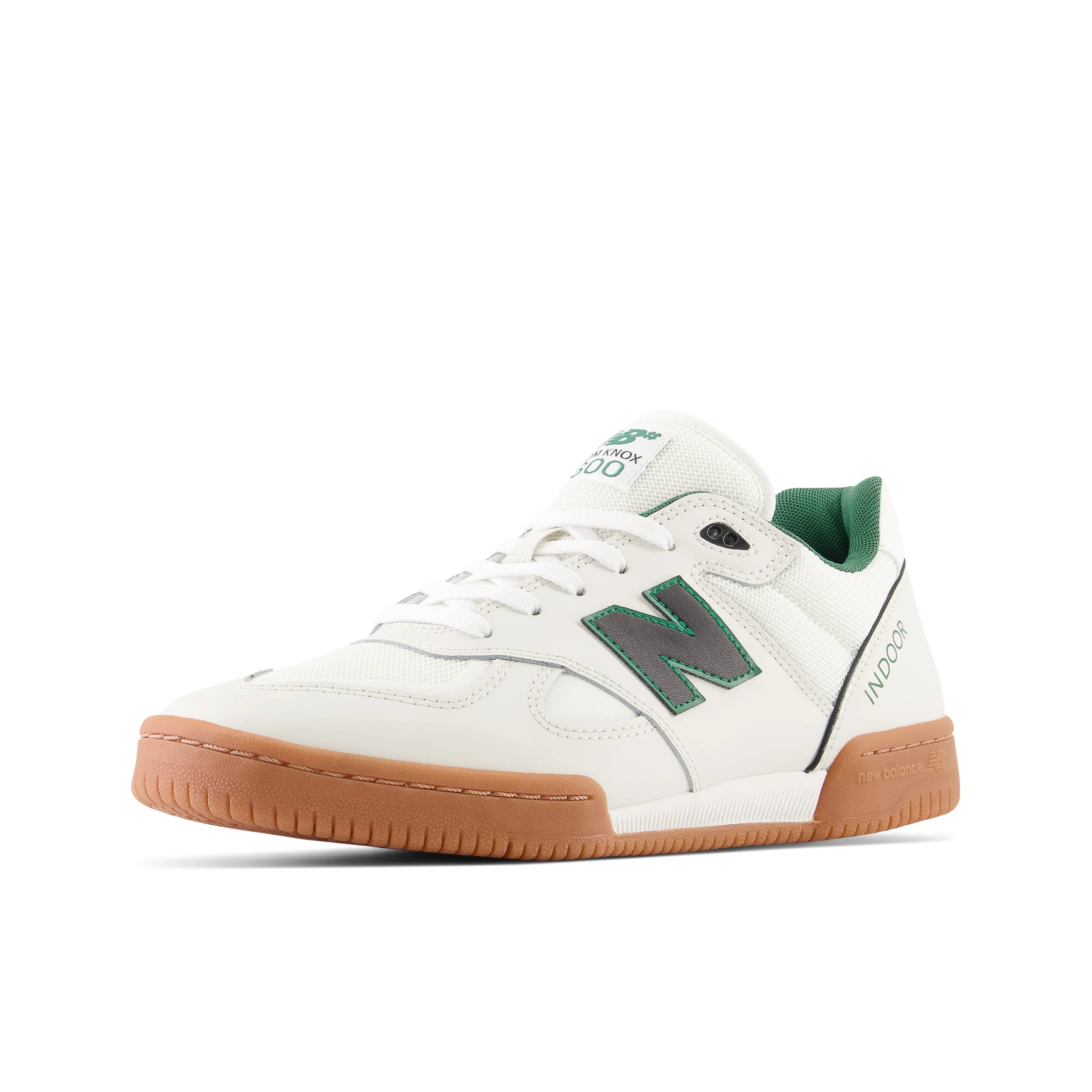 New Balance Numeric NM600 Tom Knox Skateboard Shoes - White / Green - Image 8