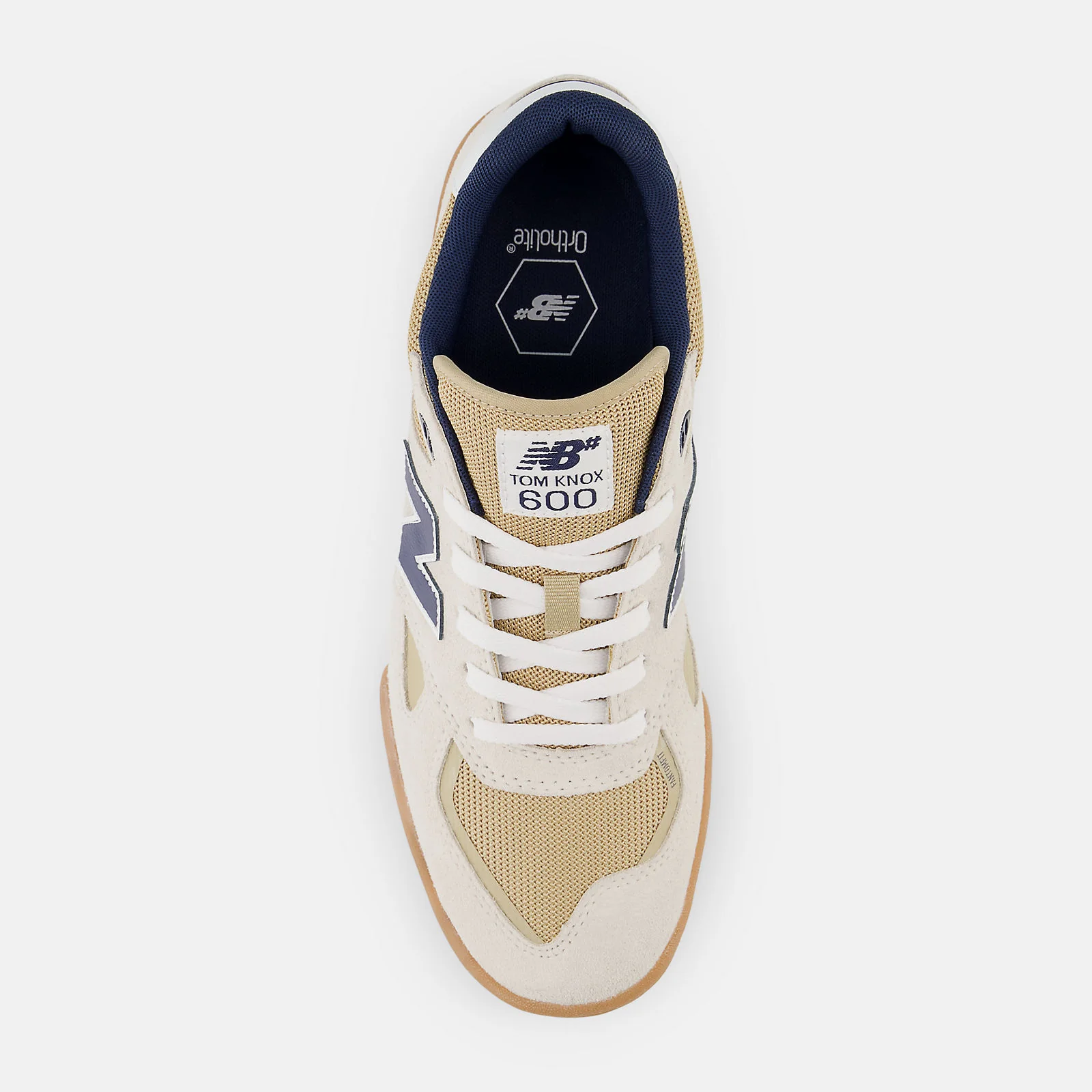 New Balance Numeric Tom Knox 600 Skateboard Shoes - Sea Salt / NB Navy - Image 4