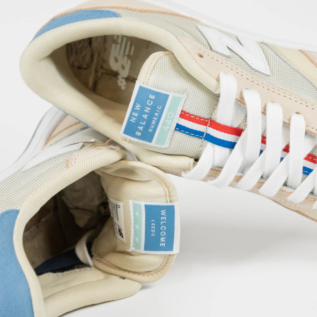 New Balance Numeric Welcome X 440 Skate Shoes - Tan/White - Image 4