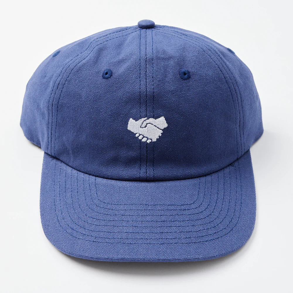 North Skate Mag Supplies Logo Canvas Cap - Blue
