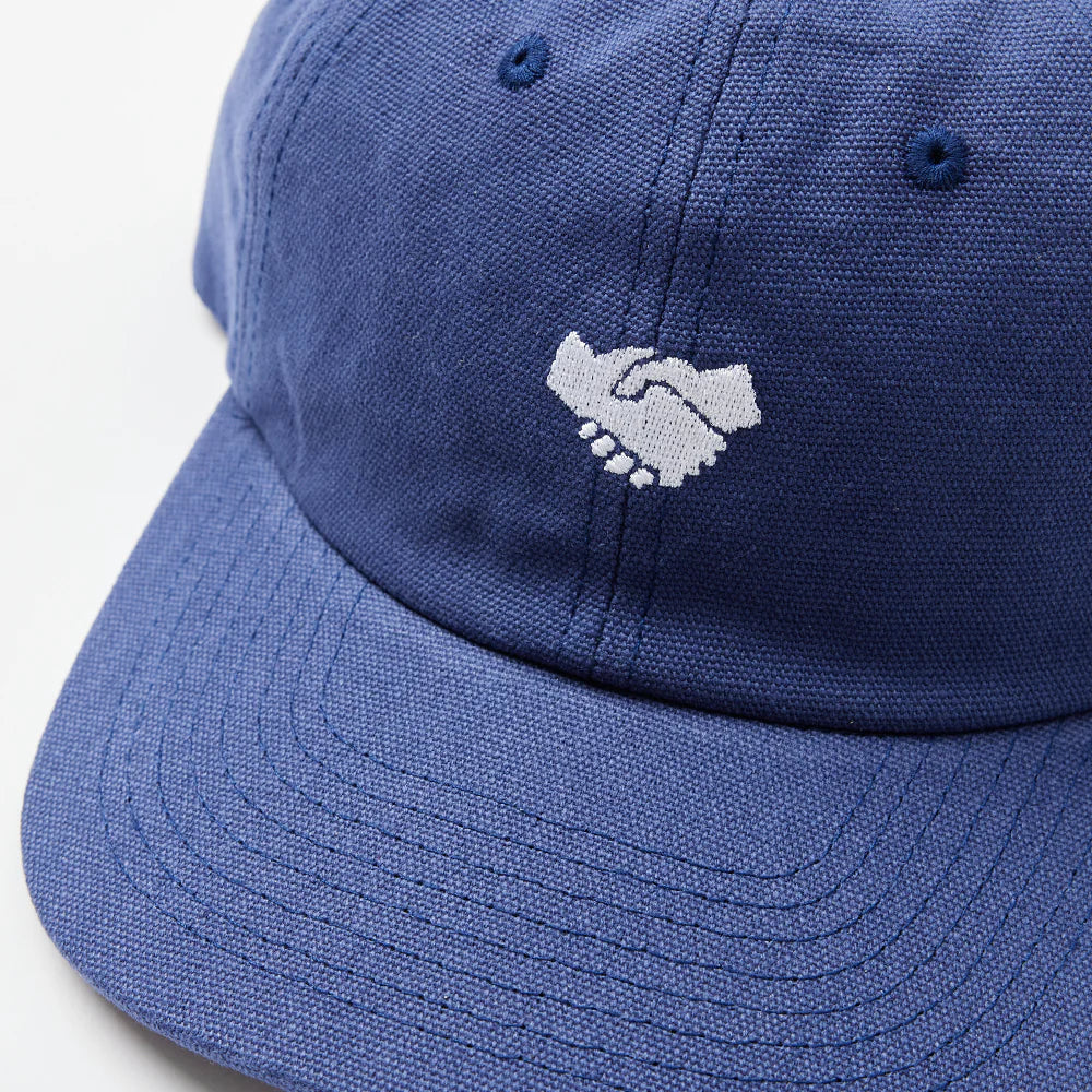 North Skate Mag Supplies Logo Canvas Cap - Blue - Image 2