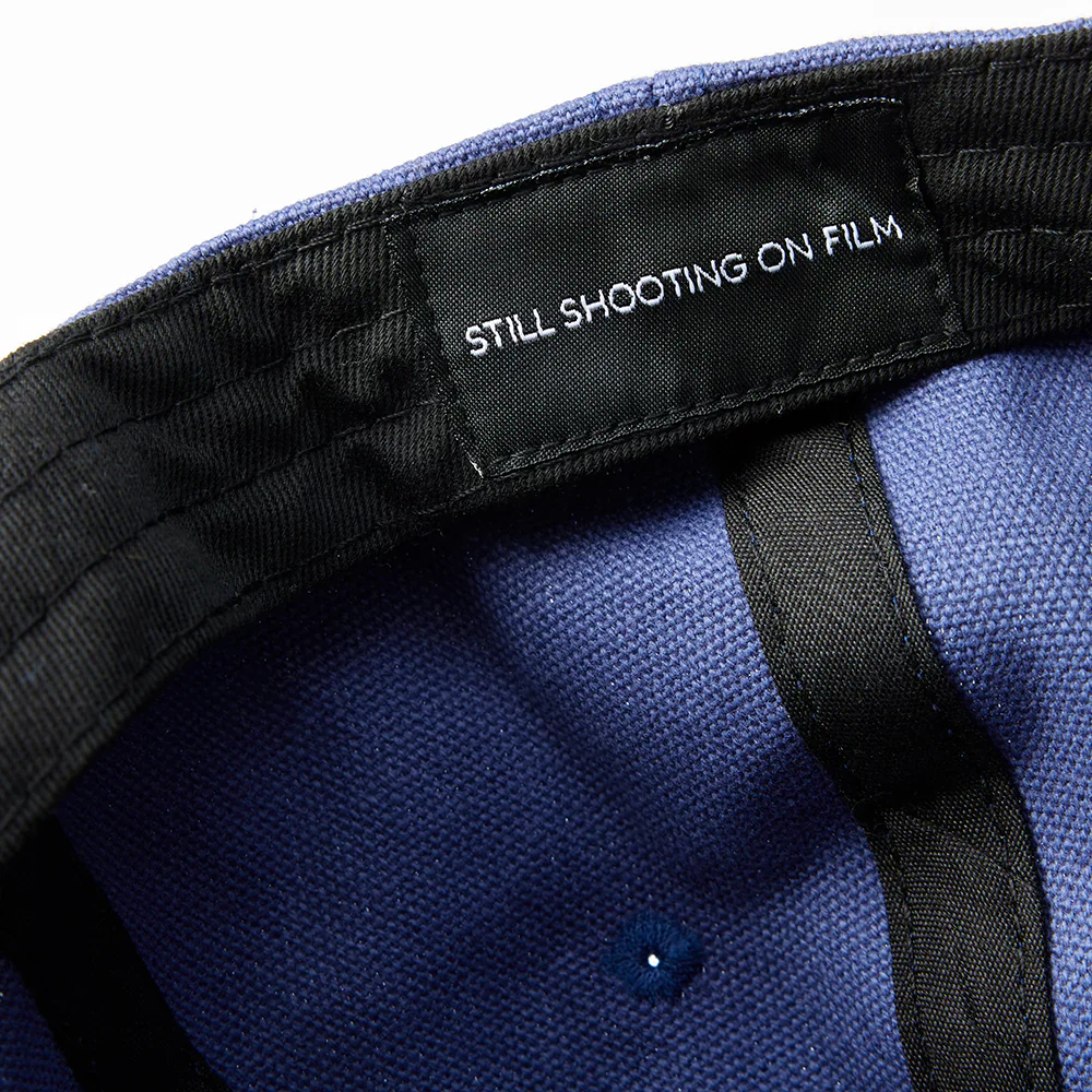 North Skate Mag Supplies Logo Canvas Cap - Blue - Image 3