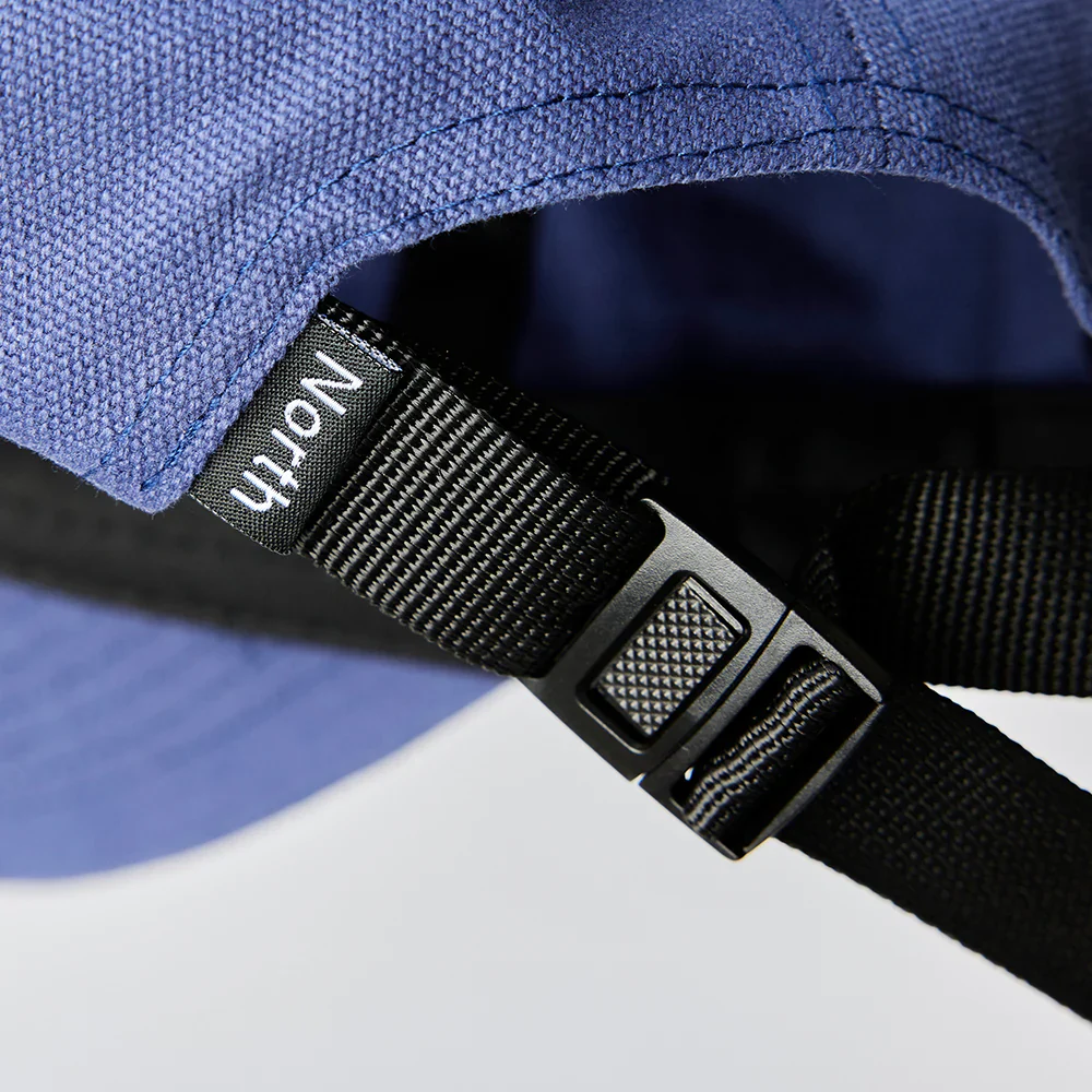 North Skate Mag Supplies Logo Canvas Cap - Blue - Image 4
