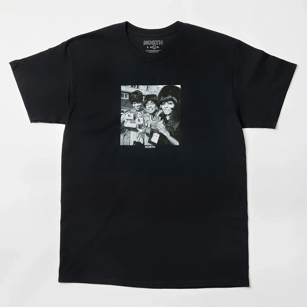 North Skate Mag Supremes T-Shirt - Black