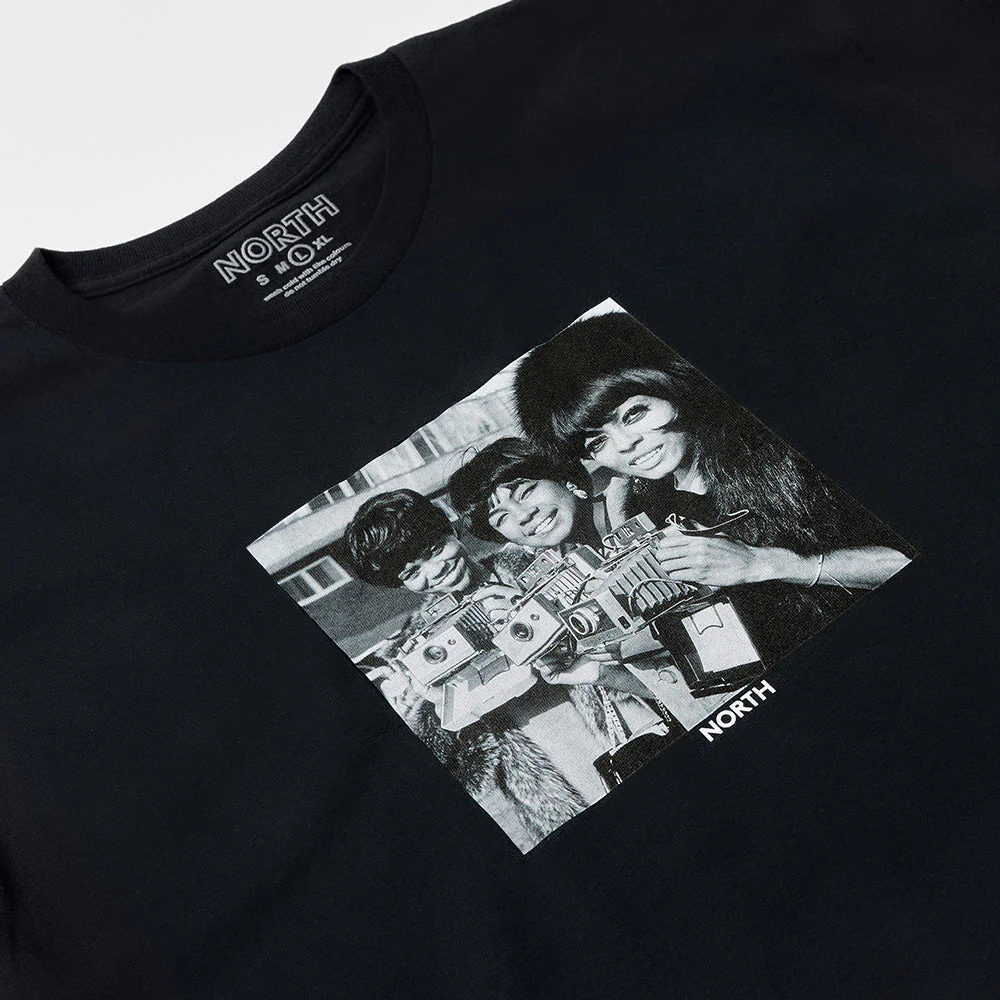 North Skate Mag Supremes T-Shirt - Black - Image 2