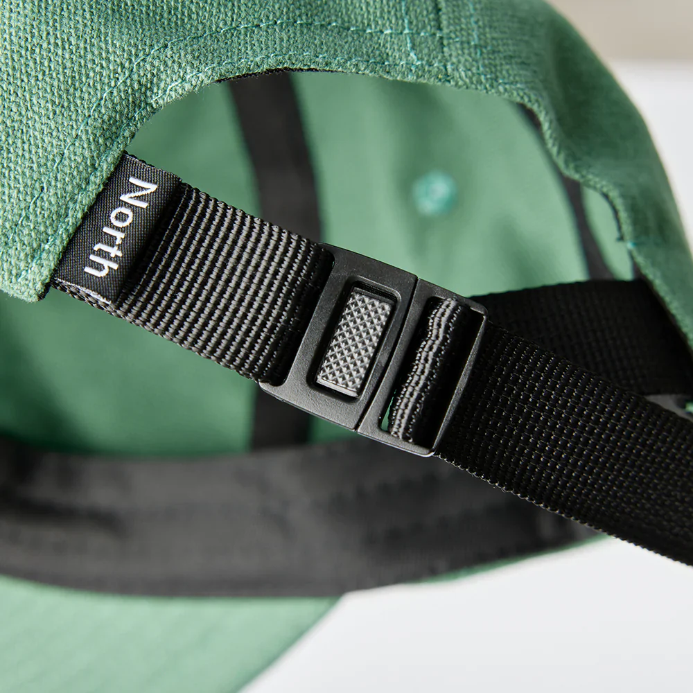 North Skate Mag Zodiac Logo Canvas Cap - Green - Image 3