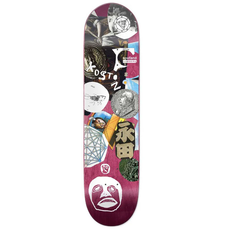 Numbers x Soulland Eric Koston Edition 7 Skateboard Deck - 8.5