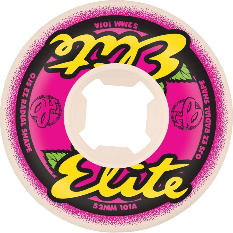 OJ Wheels Elite EZ Edge 101A Skateboard Wheels - 53mm