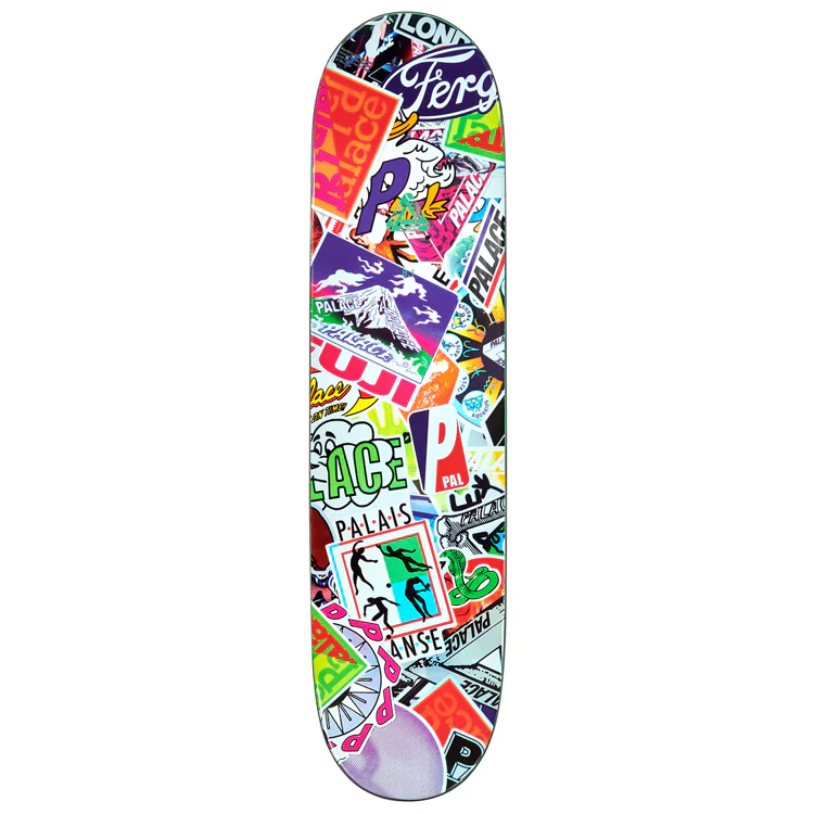 Palace Skateboards Sticker Pack Slick Skateboard Deck - 8.6 - Image 2