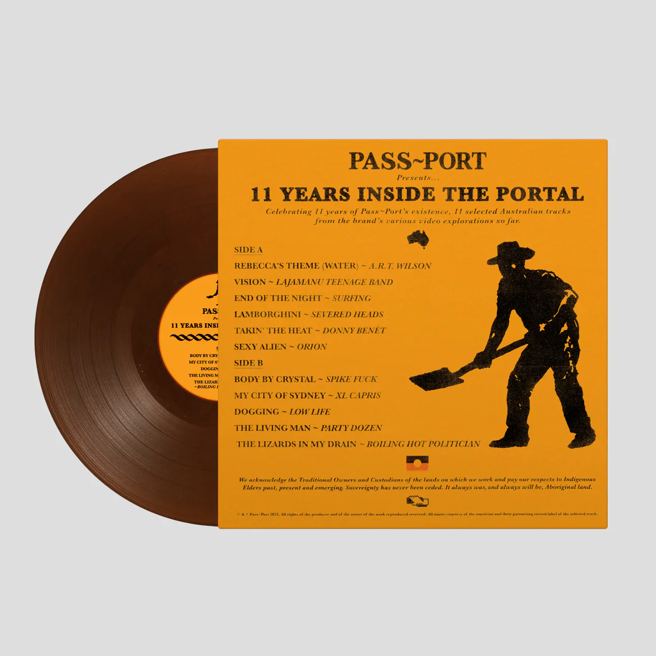 Pass-Port 11 Years Inside The Portal Vinyl LP Record - Image 2