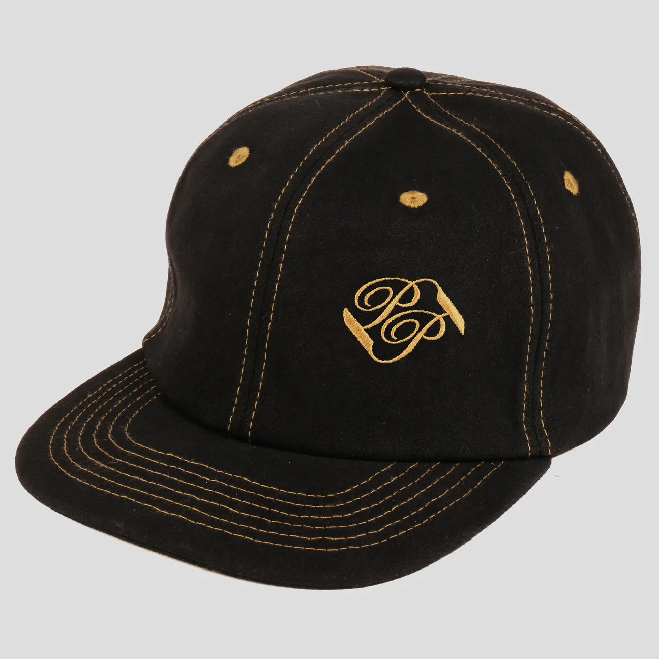 Pass-Port Banner 6 Panel Cap - Black